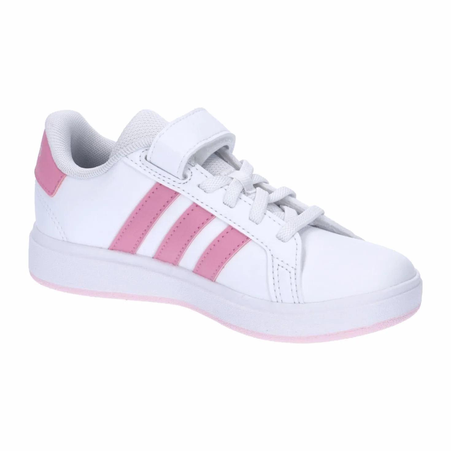Adidas Unisex - Bambini Grand Court 2.0 Shoes Children, Cloud White/Bliss Pink/Clear Pink, 33 EU