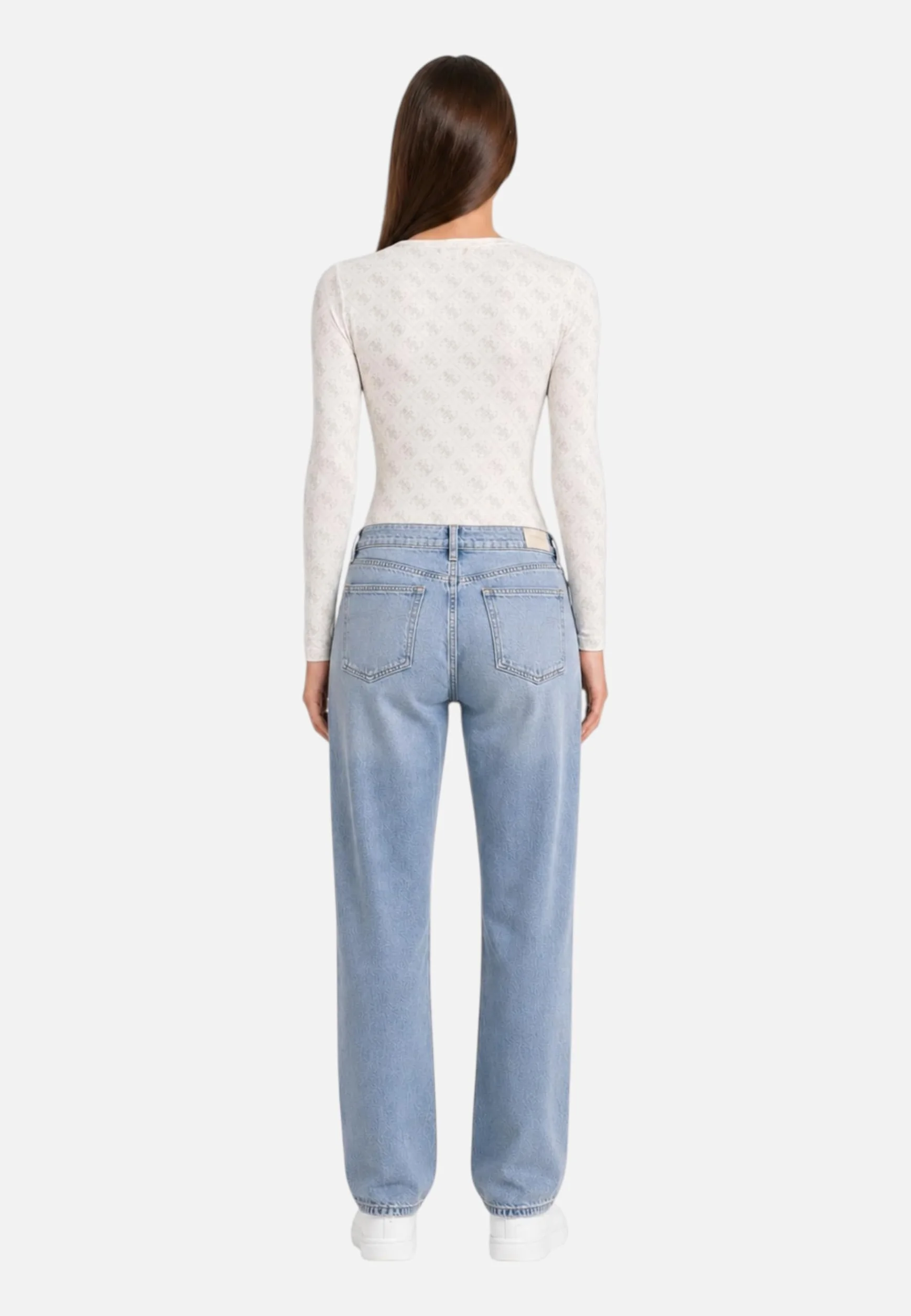 GUESS Donna Body Manica lunga Viscosa W5BP09K68D2