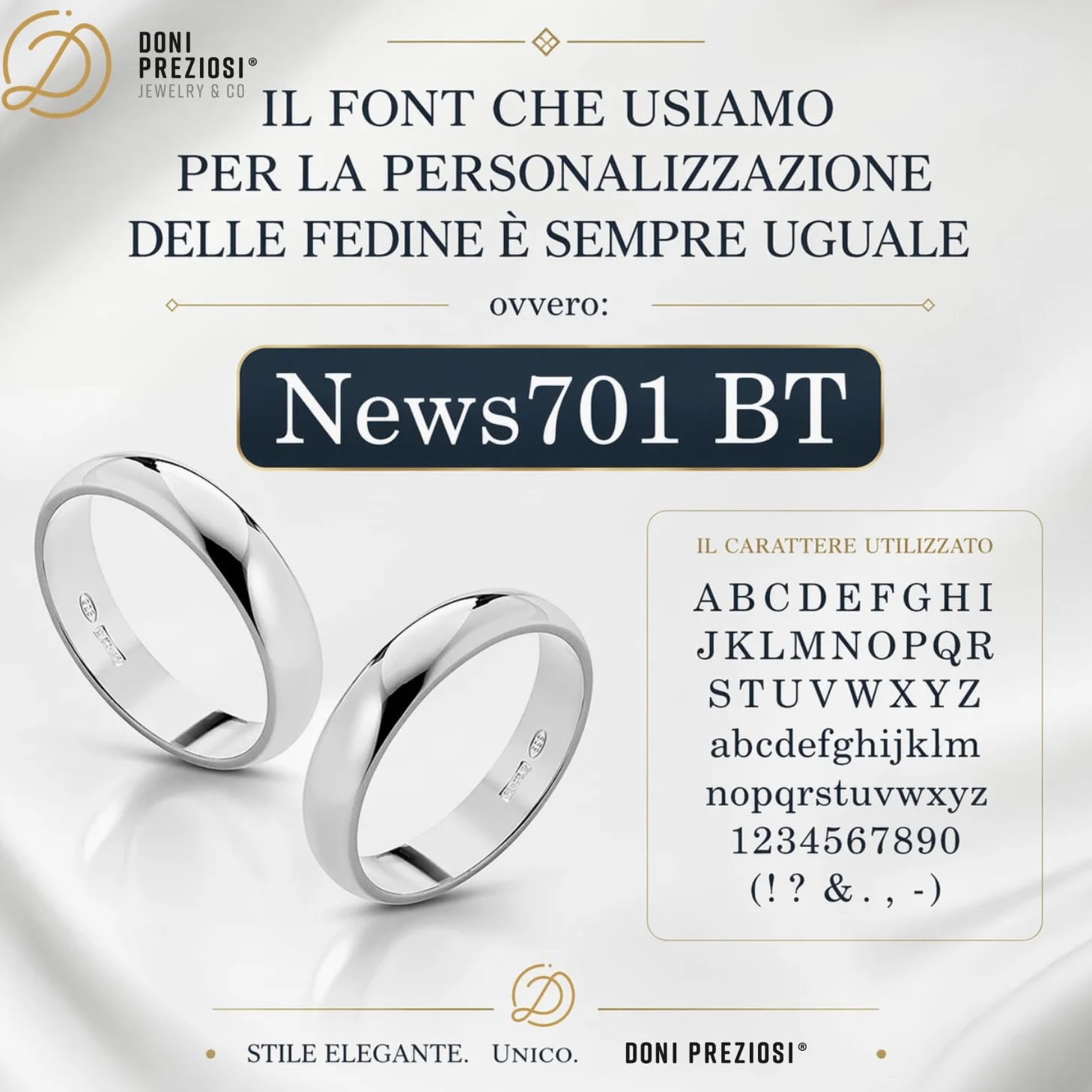 Coppia Fedine Personalizzabili in Argento 925 con Incisione Nome e Data - 2 Anelli Fidanzamento Lui e Lei - Fedina Personalizzata Uomo Donna - Regalo San Valentino, Anniversario - Placcato Oro
