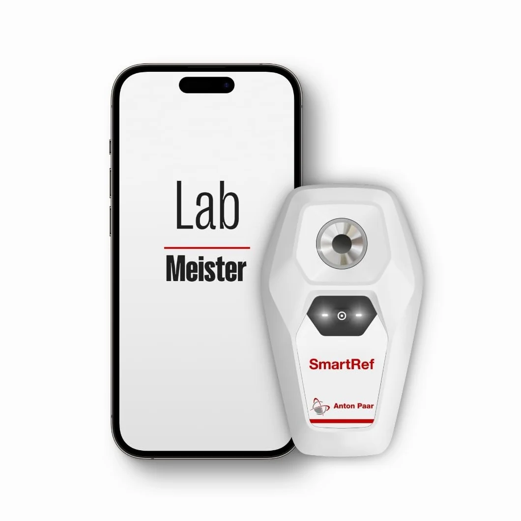 SmartRef by Anton Paar - Rifrattometro digitale per produttori artigianali di birra, vino, fermentati, caffè, miele, sciroppo d’acero, acquari | Zucchero, Brix, salinità, Plato, gravità specifica (SG)
