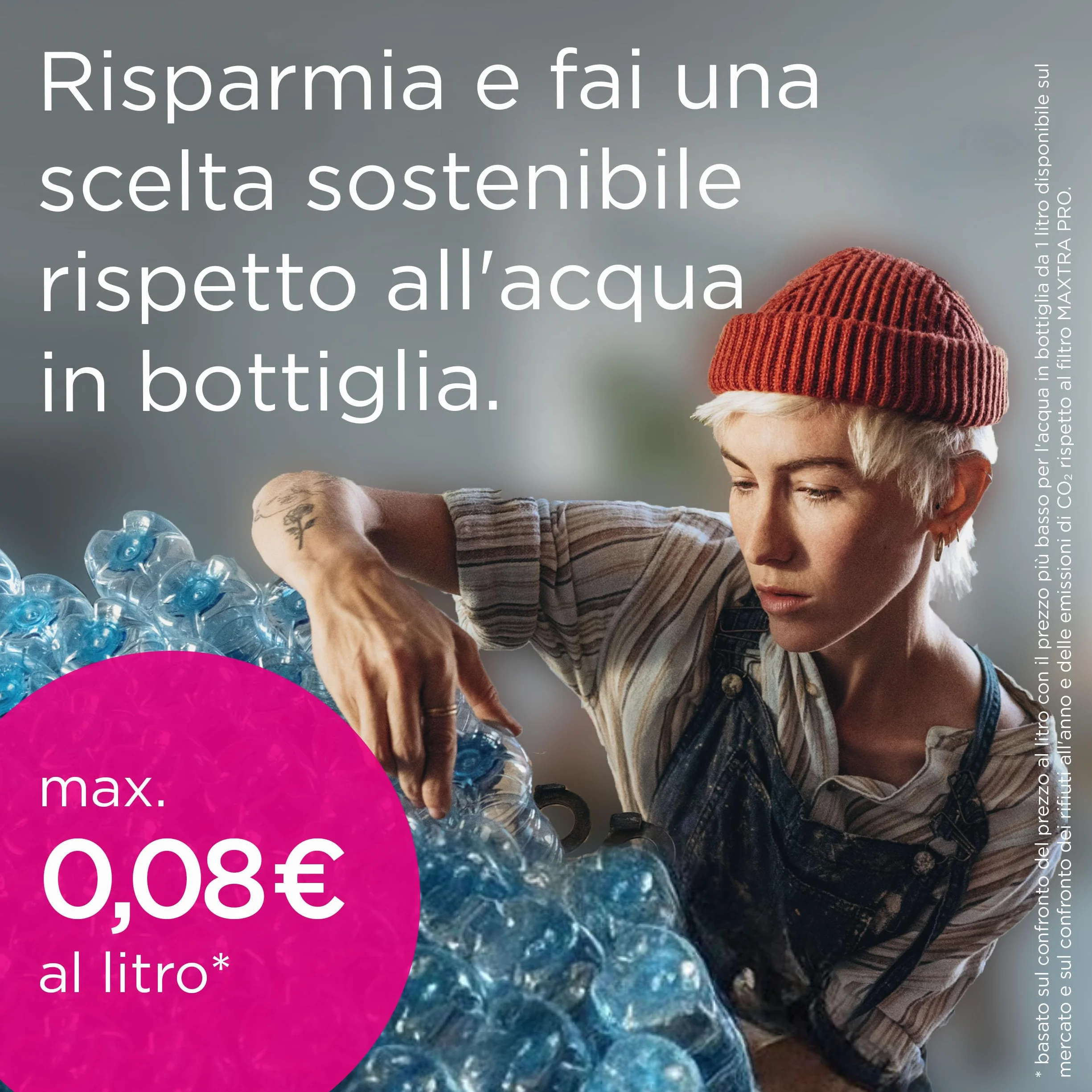 BRITA MAXTRA PRO Pure Performance filtri acqua rubinetto confezione da 6, riduce cloro calcare PFAS metalli