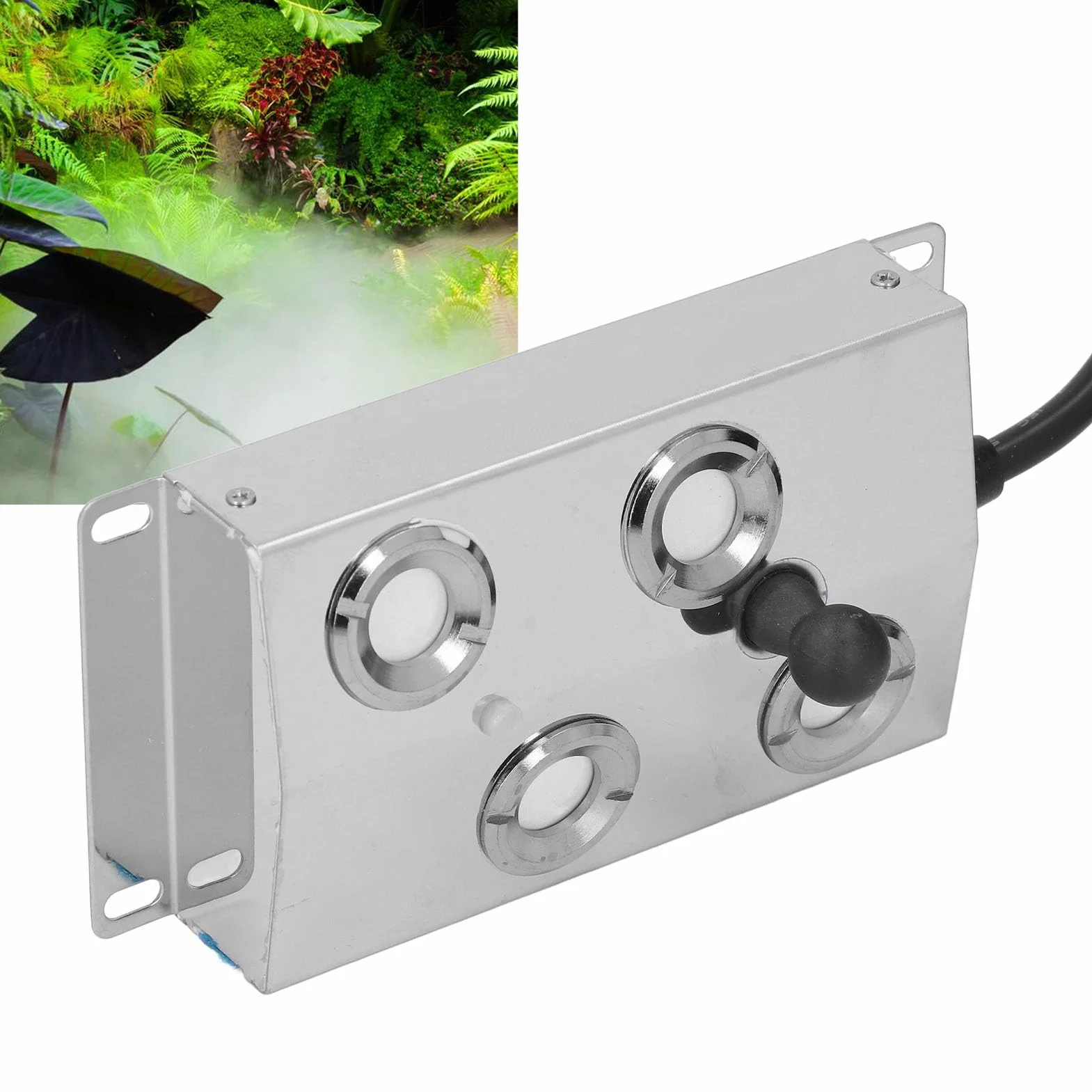 Jectse Maker di Nebbia Ad Ultrasuoni 4 Teste Fogger IP67 4,5 Litri/h
