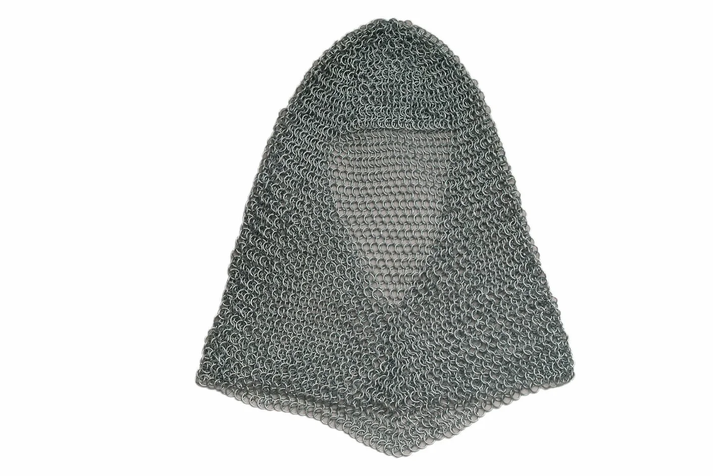 Argento Chainmail Coif Steel Chainmail