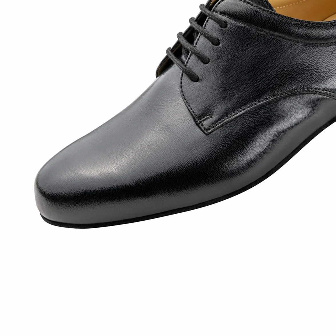 Werner Kern Uomini Scarpe da Ballo 28048 Pelle Nero 2 cm