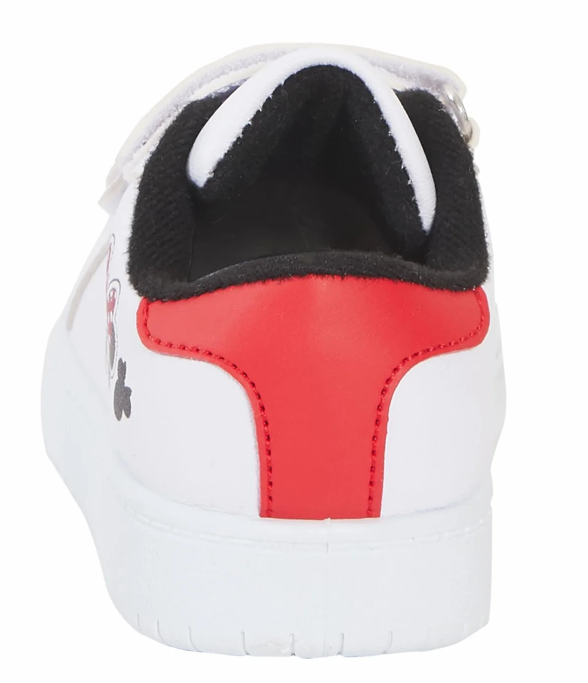 Disney Scarpe da ginnastica bambina Minnie orecchie 3D bianche sportive gancio anello