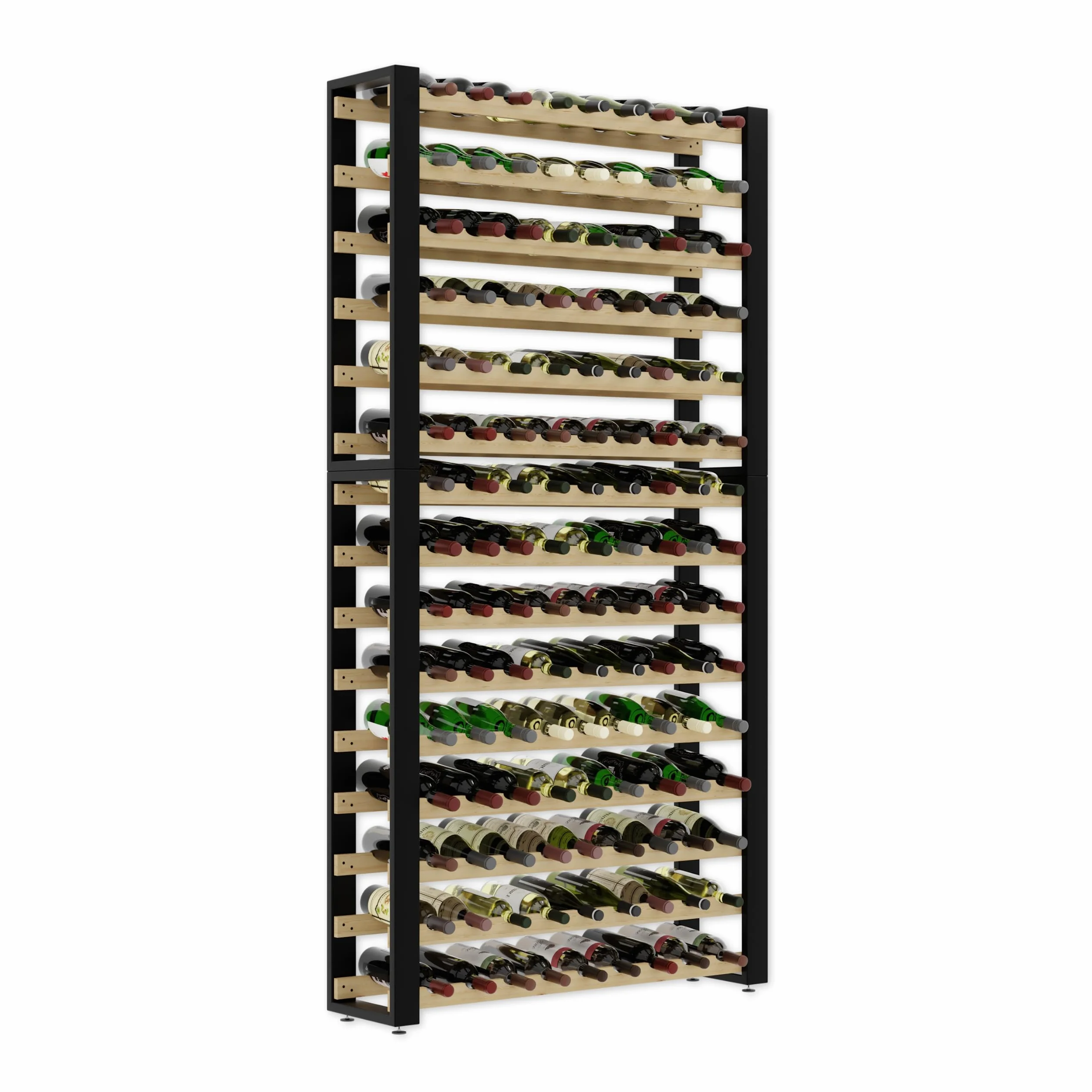 Lenmar Armadietto per Vino LOFT 135 Legno 204 x 104 x 27 135 Bottiglie