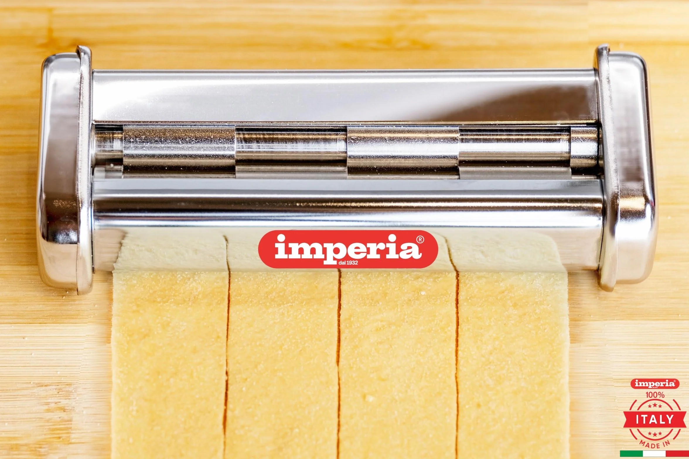 Imperia Accessorio macchina per la pasta in acciaio Made in Italy Pappardelle