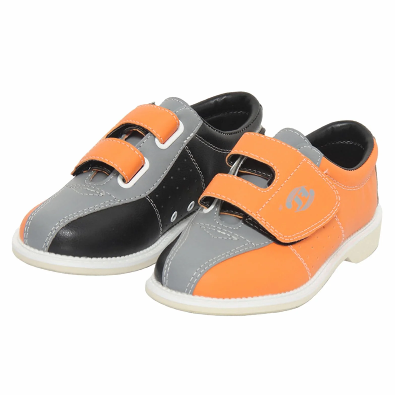 JiuQing Scarpe da Bowling Uomo Donna Indoor Suola Scorrevole Gancio-Anello Leggere