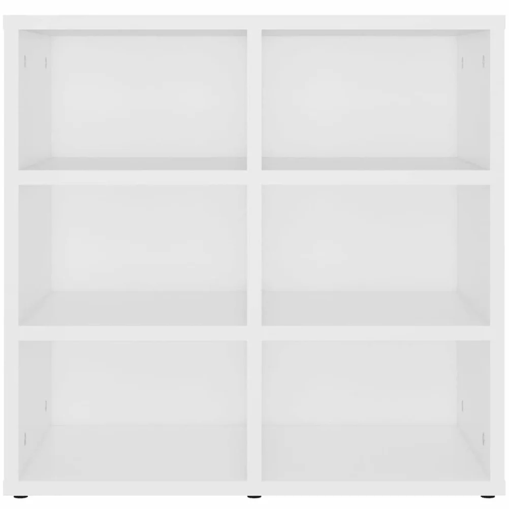 Armadio a scarpe, 52,5 x 30 x 50 cm, 6 scomparti | Legno Di Ingegneria Robusto, Montaggio A Parete O A Pavimento, Ventilazione, Manuale Incluso