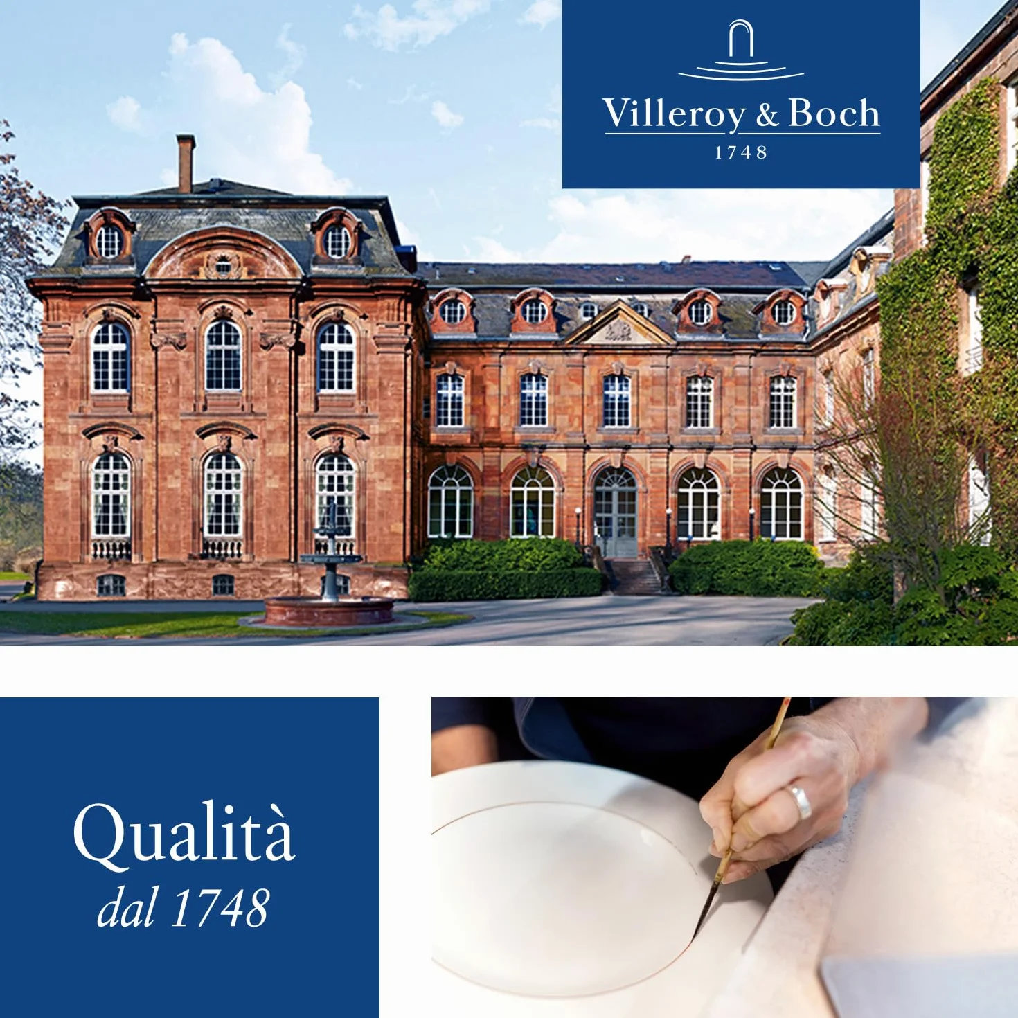 Villeroy & Boch Winter Bakery Delight Piatto Pasticceria Rettangolare Porcellana Bianco Rosso Piccolo