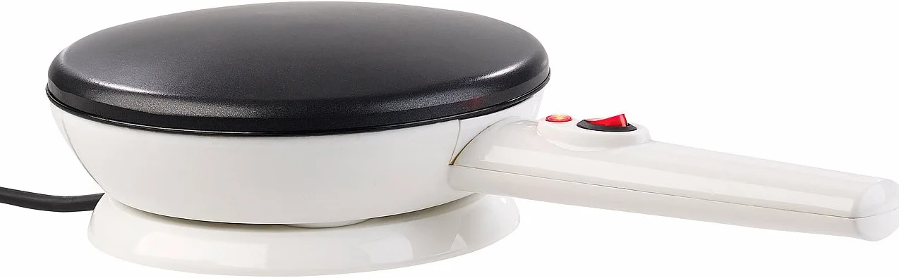 Rosenstein & Söhne Crepiere Elettriche 20 cm 800 W - Crepe Maker Macchina per Crêpes Wireless