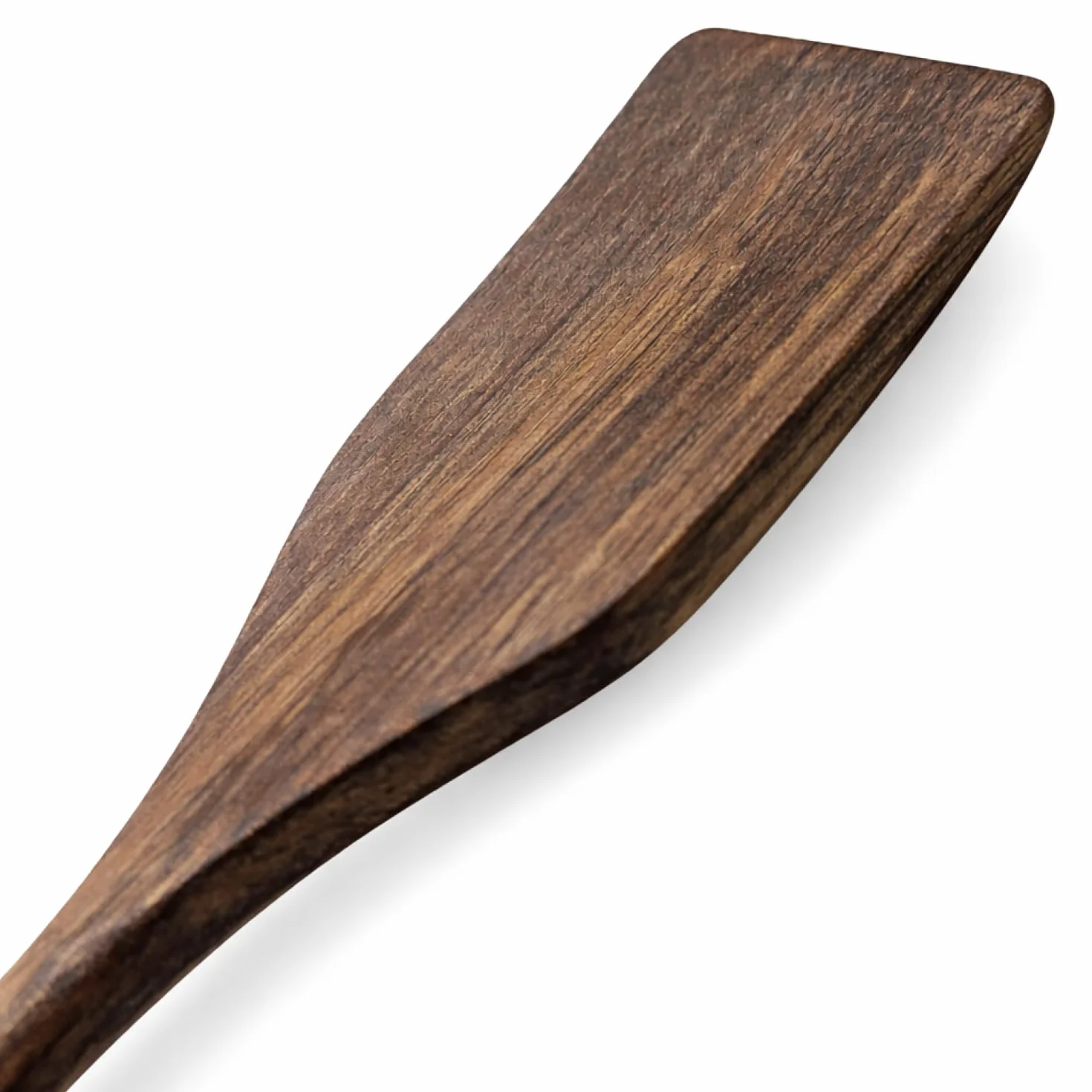 com-four® set utensili cucina 6 pezzi in legno di acacia – cucchiaio, spatola e cucchiaio forato – accessori robusti e delicati per padelle e pentole (acacia in 6 pezzi)
