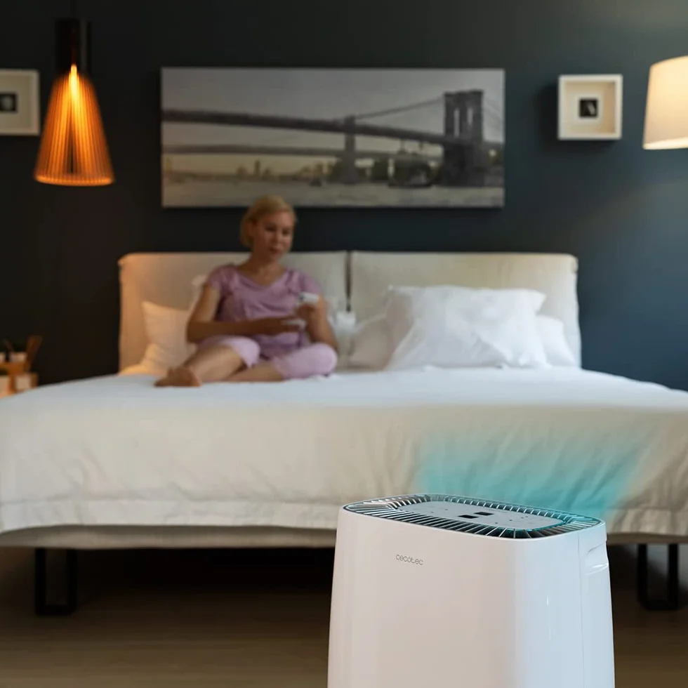 Cecotec - Deumidificatore Big Dry 4000 Expert. Timer 24 h, silenzioso indicatore LED (Bianco, BigDry 4000 Expert Connected)