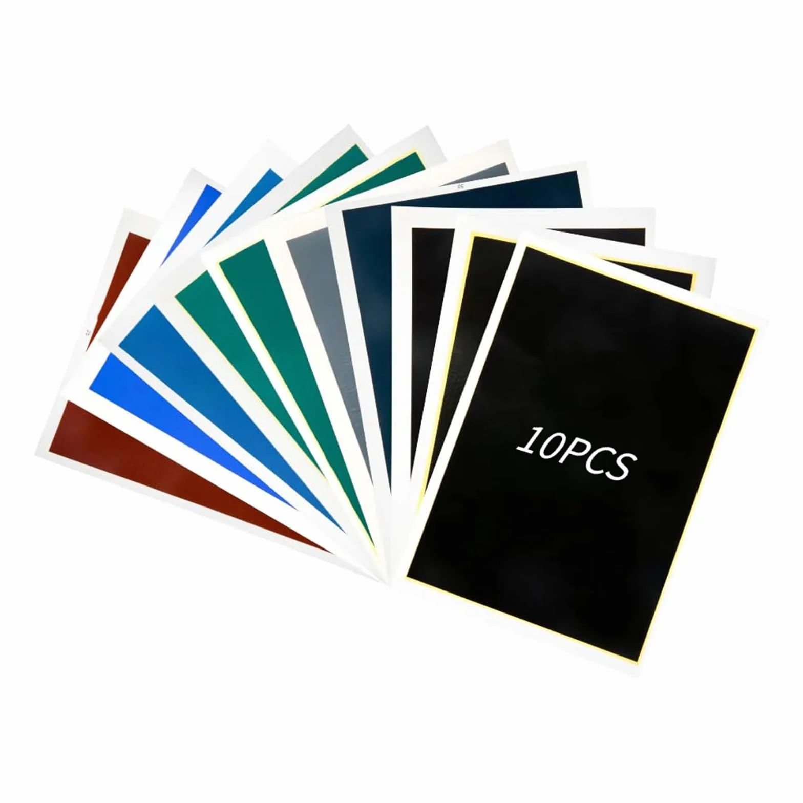 Carta per Incisione Laser 27x39cm 10 Pezzi Colorata Non Metallici