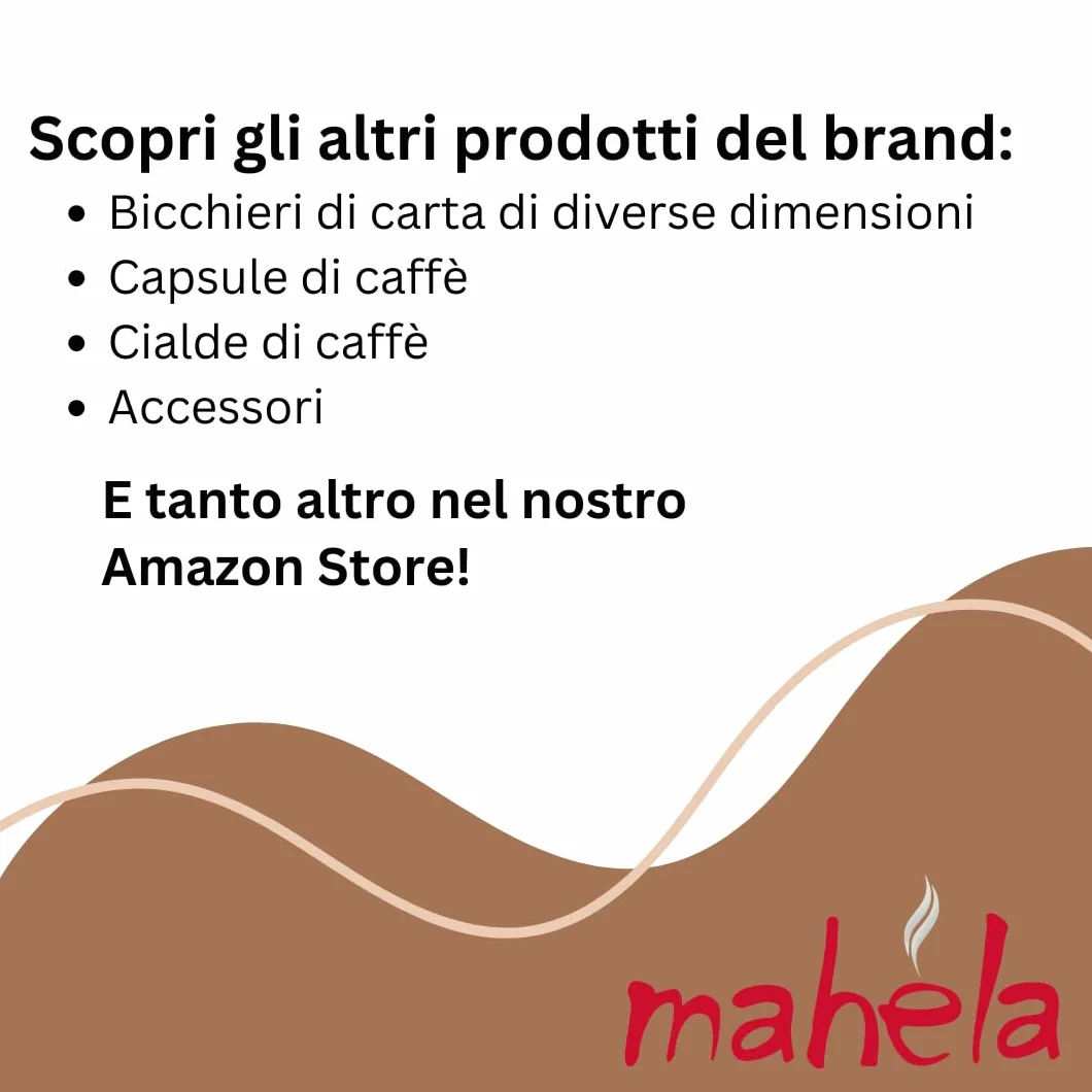 Mahela - 400 cannucce di carta imbustate singolarmente - Ecologiche Biodegradabili colore Avana Ideali per Bibite