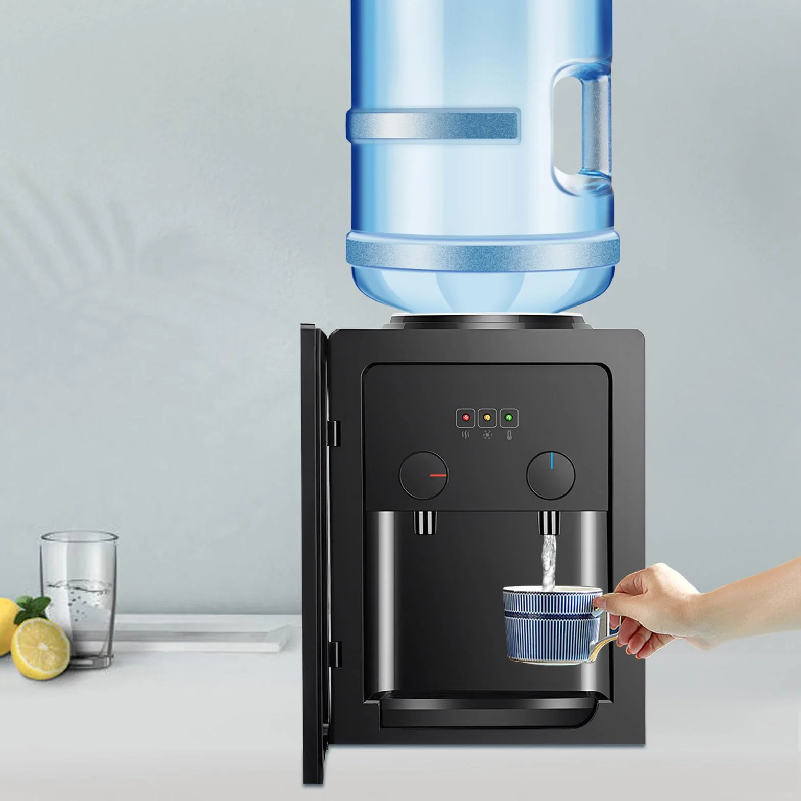 Erogatore acqua calda e fredda 550W 220V 18L per casa ufficio