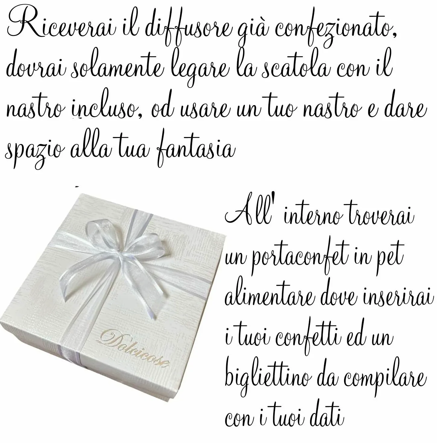 Regalami.shop 12 bomboniere profumatore in marmo di carrara e legno naturale con scatola, nasctro, bigliettino, portaconfetti ed essenza alla lavanda (set 12)