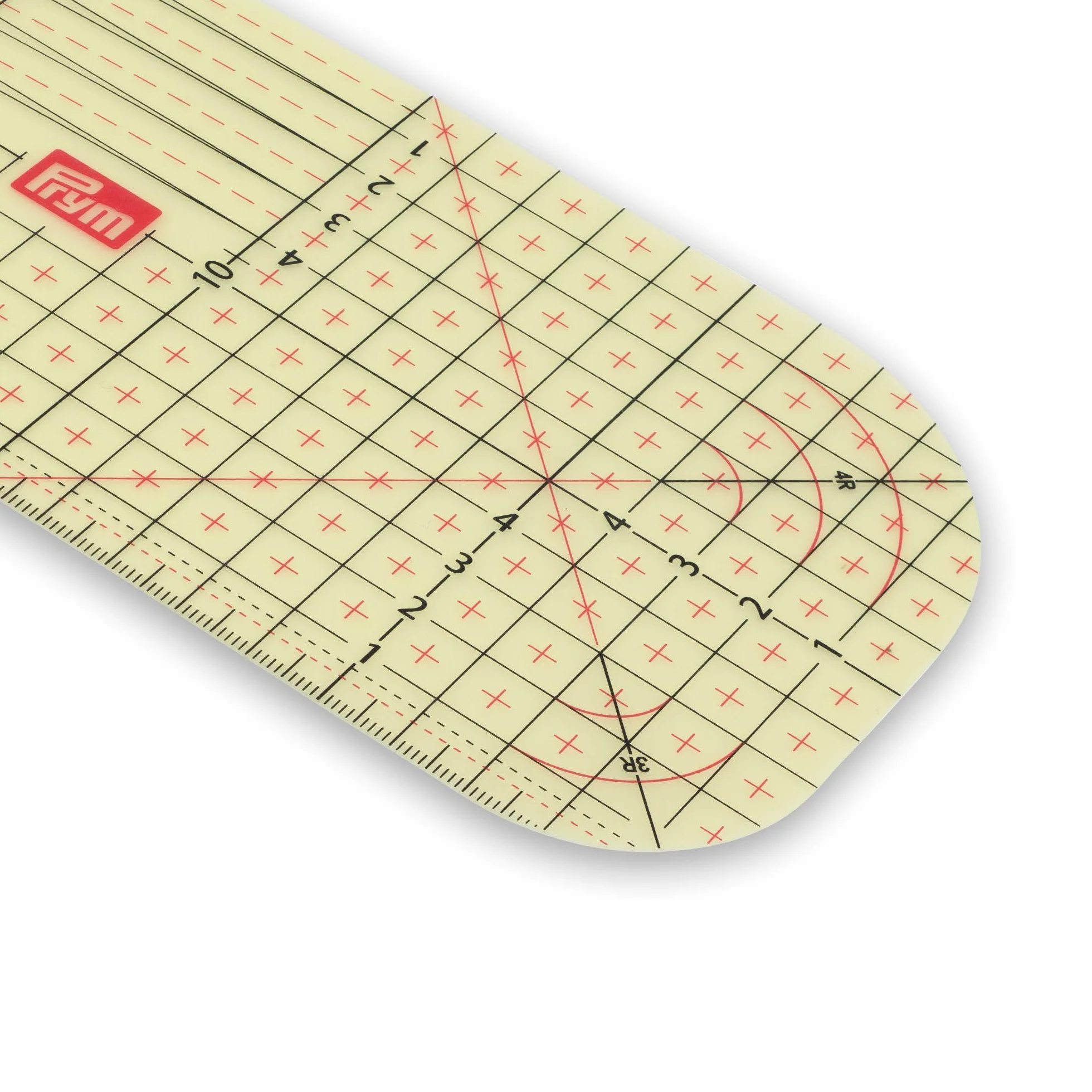 Prym 611491 Righello trasparente 30 x 10 cm