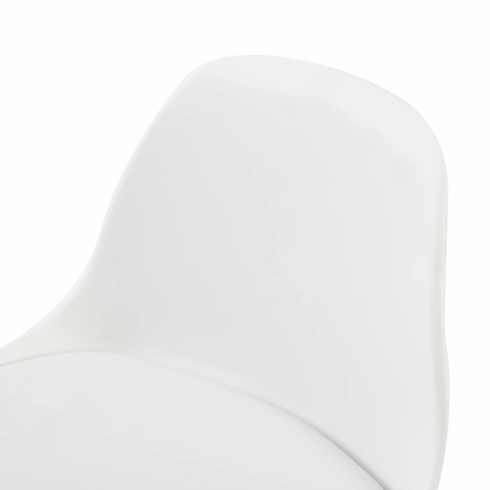 Set di 2 Sedie per Bambini con Gambe in Legno, Sedia Piccola in PP+PU con Schienale per Cameretta, Sedia da scrivania per Bambini, Bianco