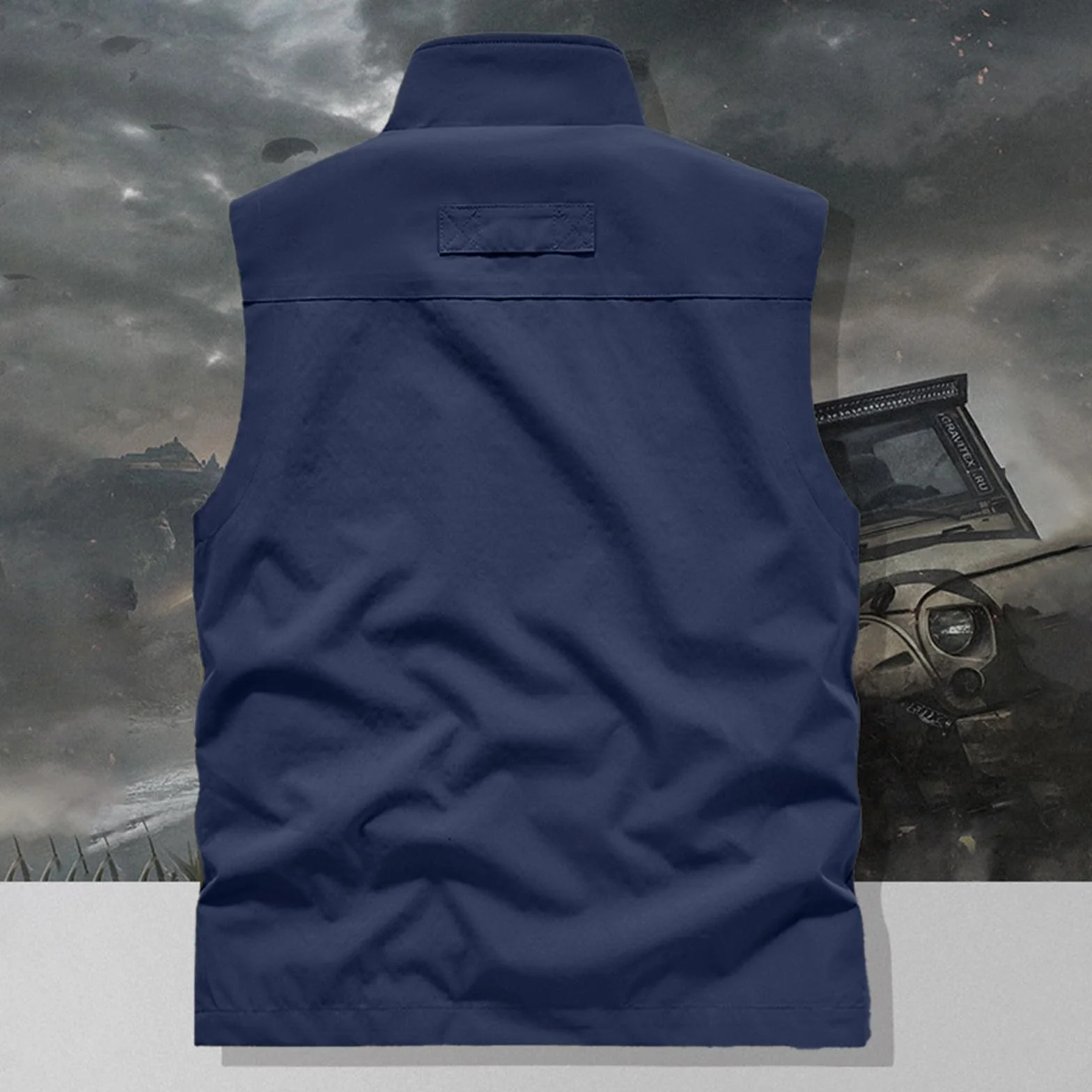 Gilet Uomo Estivo Traspirante Sportivo Leggero Cargo Senza Maniche Multitasche Outdoor Trekking Lavoro Pesca