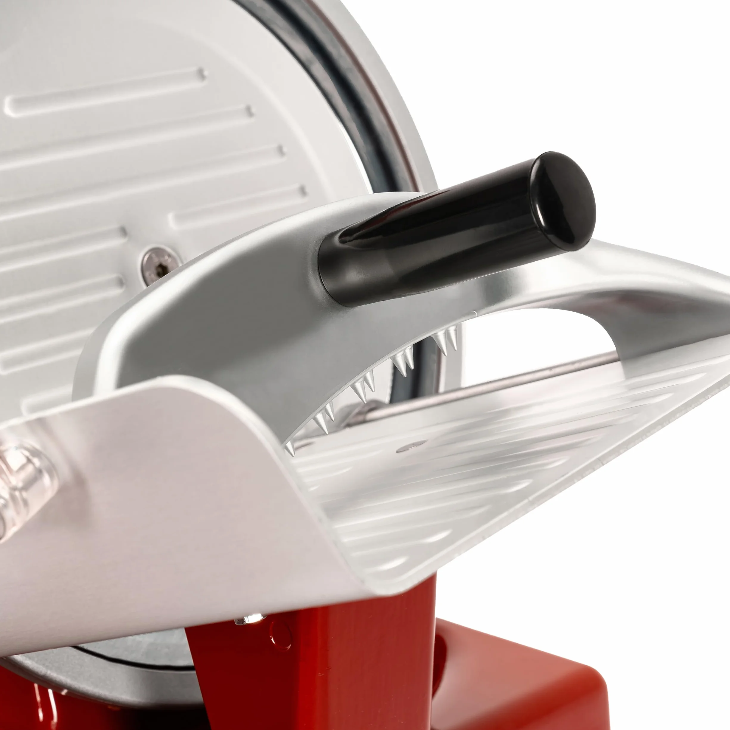 RGV Affettatrice Special Edition 25 Red – Made in Italy, Lama Ø 250 mm, 140W, Alluminio Rosso – Taglio Preciso e Professionale per Casa e Cucina