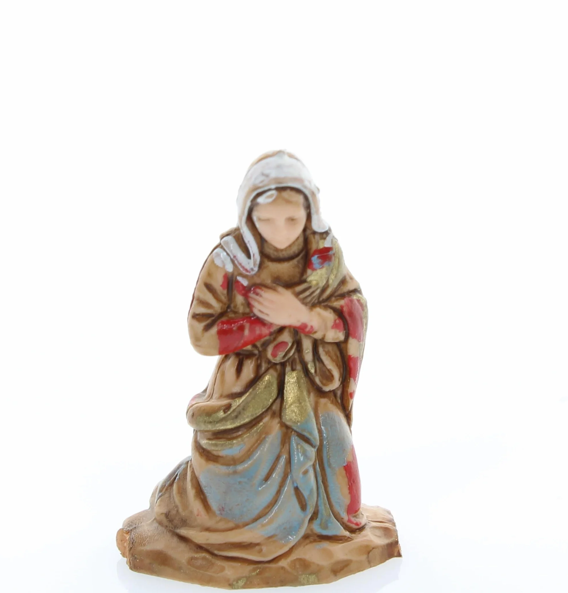 Moranduzzo Natività 6 Soggetti Presepe 3,5 cm Scala 1:50 MICRO Statuina Stile '700 Made in Italy
