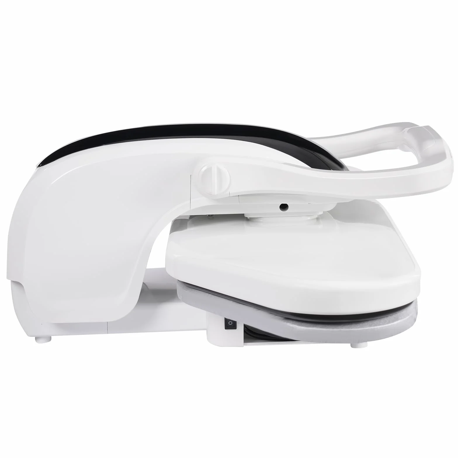 Pressa a vapore ad alte prestazioni, pressa a vapore digitale con diverse impostazioni di tessuto, con touch screen (bianco)