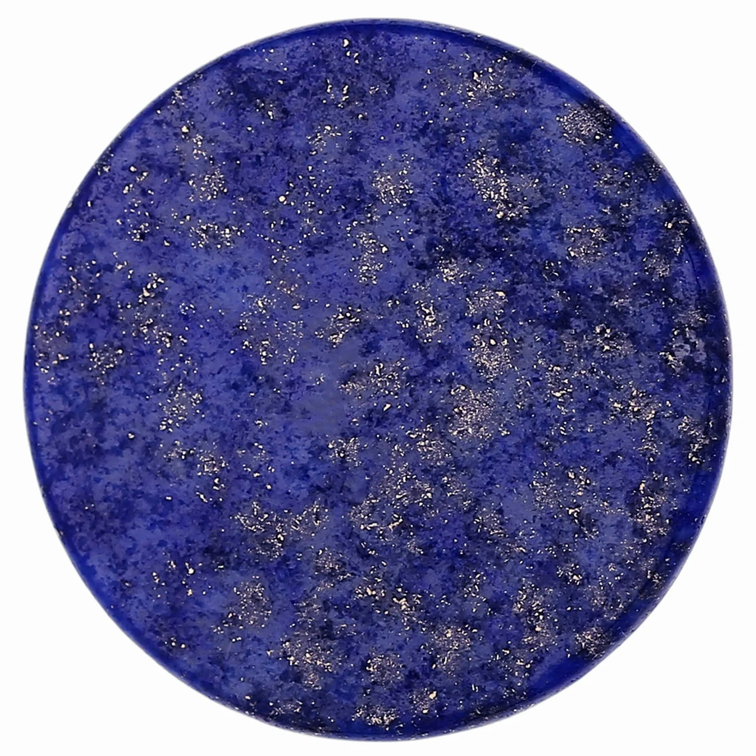Morella Collana Donna Acciaio Inossidabile 70 cm Ciondolo Chakra Rotondo 33 mm Pietra preziosa