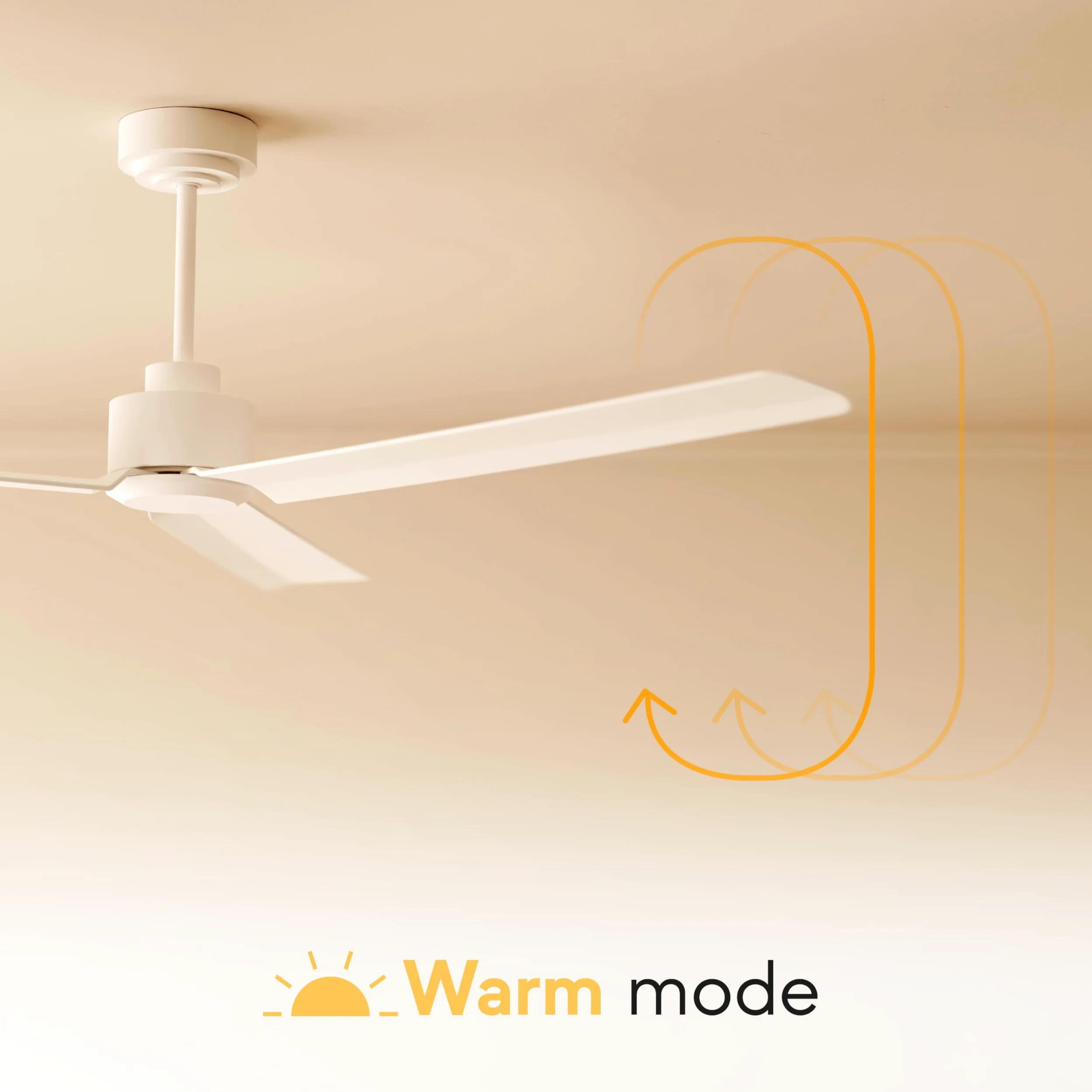 Sulion - Ventilatore da soffitto con luce silenziosa e leggera, potente motore DC, 6 velocità, timer, estate/inverno, luce LED dimmerabile CCT, installazione rapida