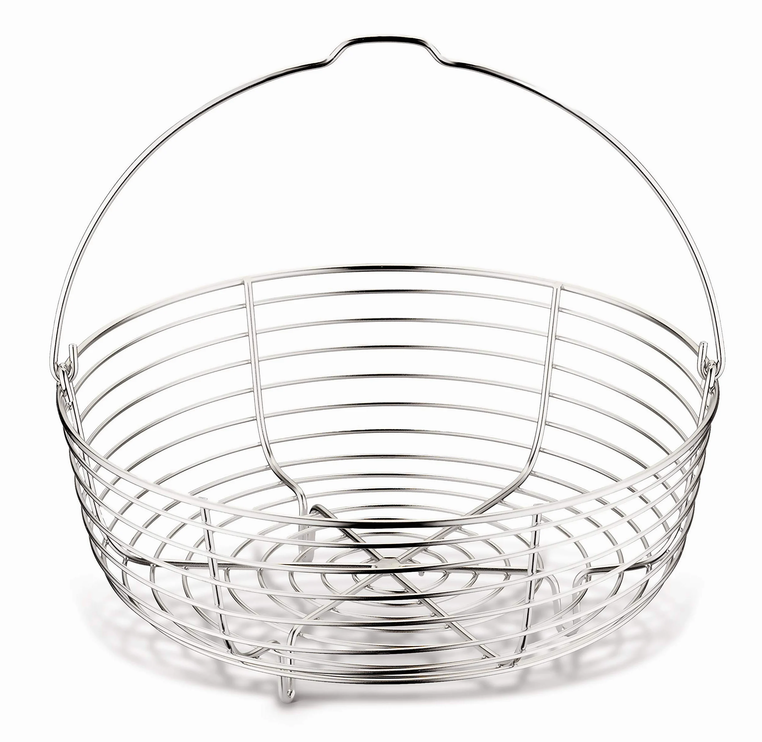 Lagostina Mia Lagoeasy'Up Pentola A Pressione, 5 L, Acciaio Inox 18/10, 22 Cm & Accessori Pentola A Pressione Cestello Filo, Acciaio Inossidabile, Argento, 22 Cm