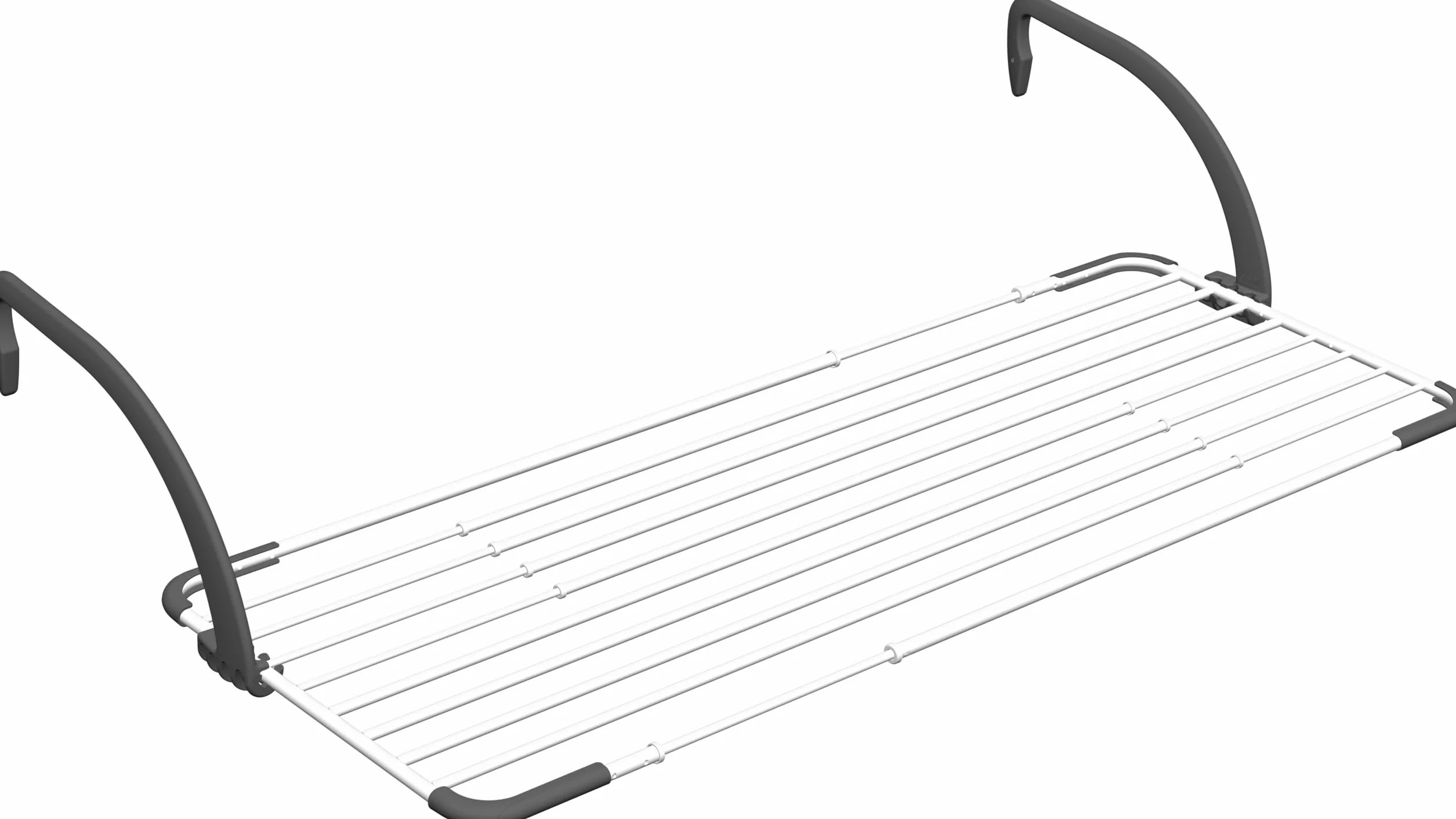 Vileda Brezza Extend Stendibiancheria Estensibile in Acciaio e Resina 20 mt 188x55x30 cm