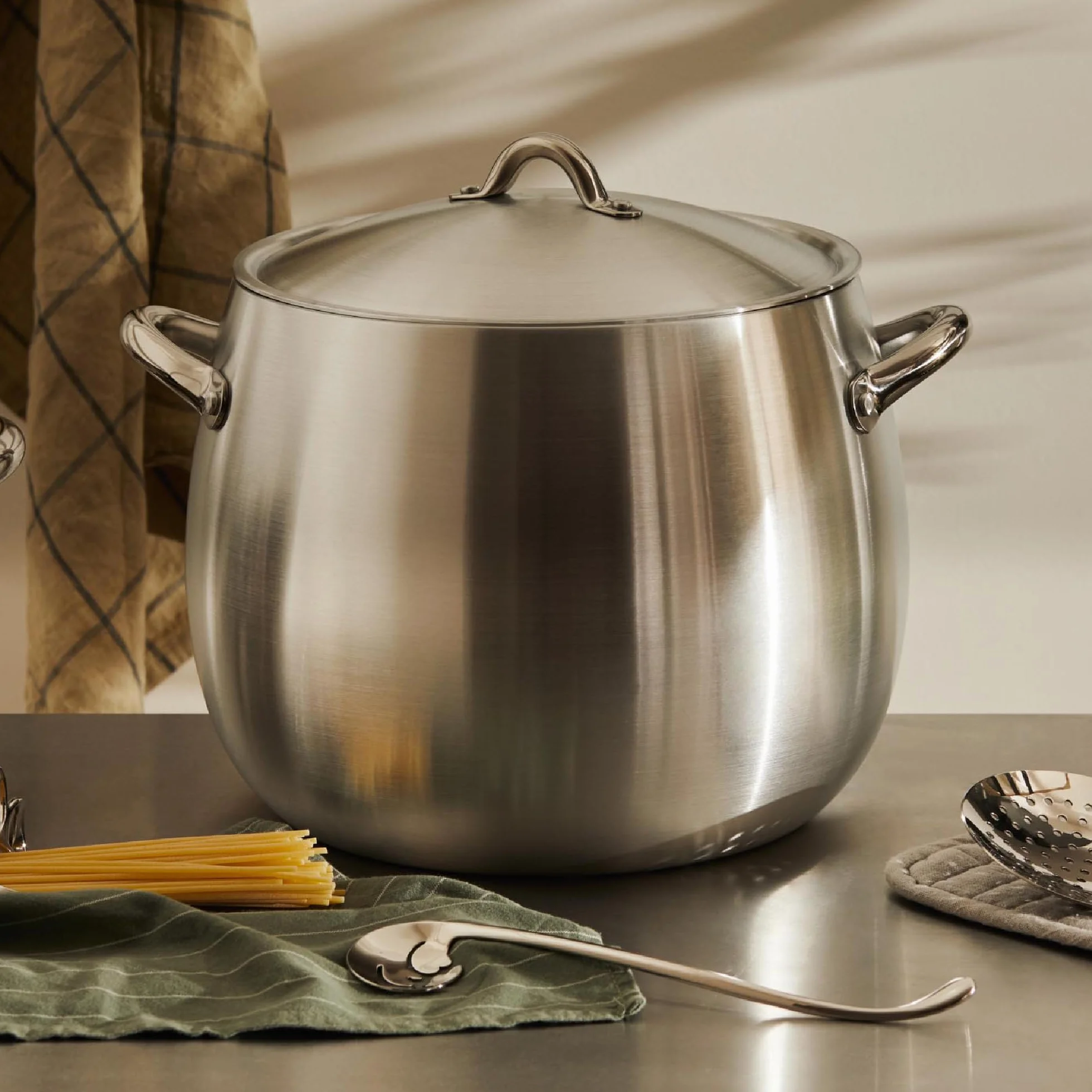 Alessi MMI31 Vabene Assaggia Pasta w Stali Nierdzewnej 18/10 Lucido