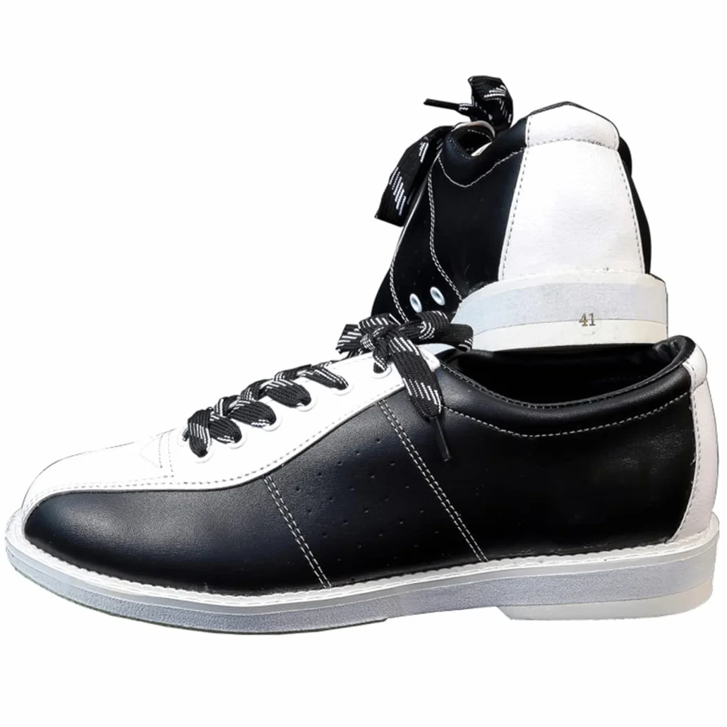 Scarpe da Bowling in Pelle Antiscivolo Uomo Unisex