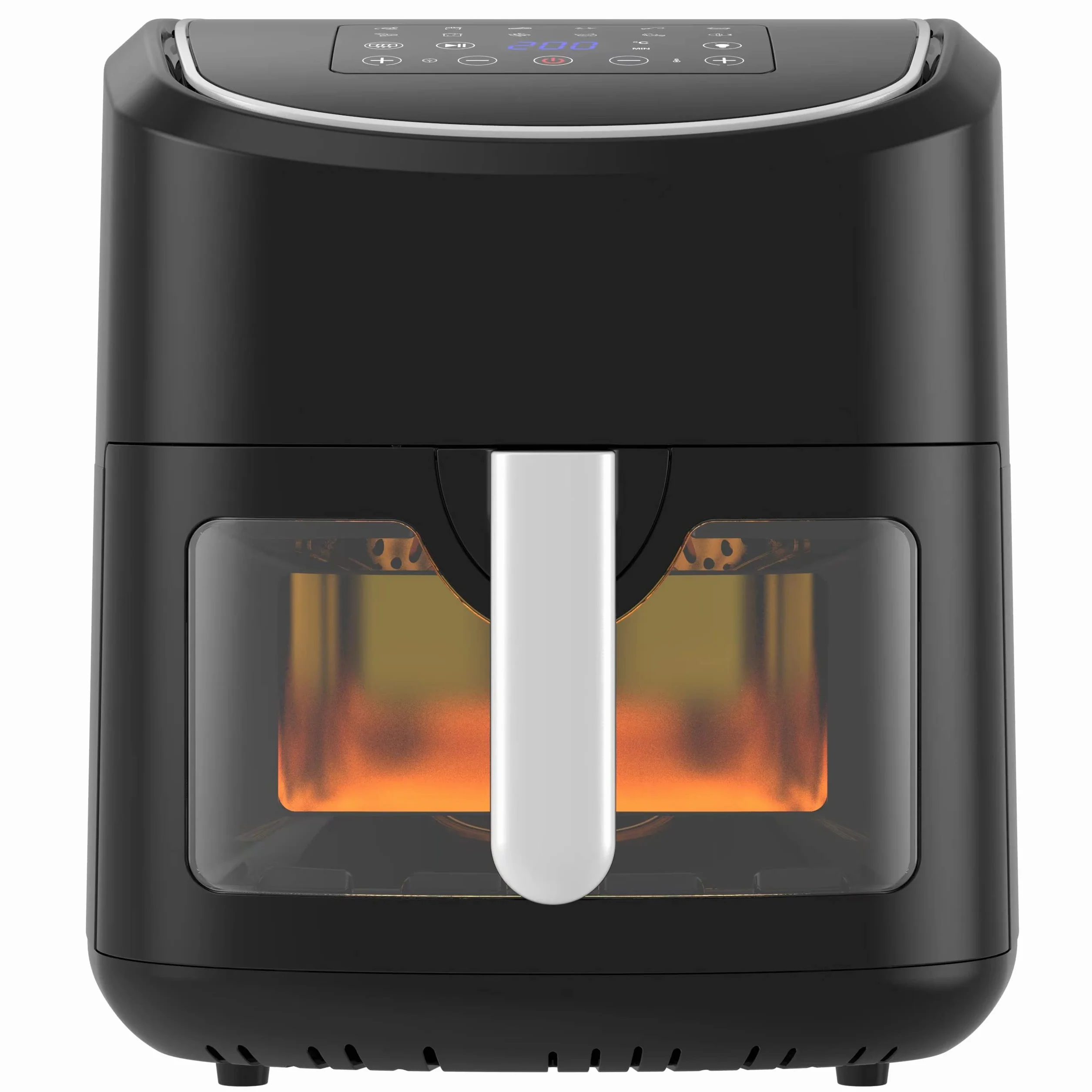 Melchioni Family Friggitrice ad Aria GAIA 8L 1800W Touch Screen Timer 13 Programmi