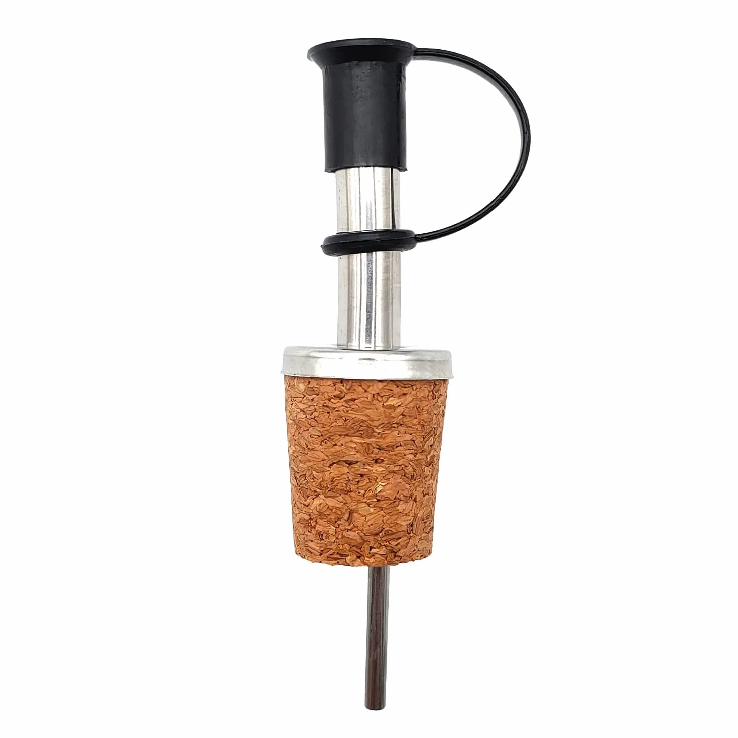 Dosatore Olio di Oliva Aceto Tappi Bottiglie con Versatore Salvagoccia - Apri e Chiudi – Anti Ossidazione - Porzionatore per Grappa, Rum, Whisky, Bevande (2)