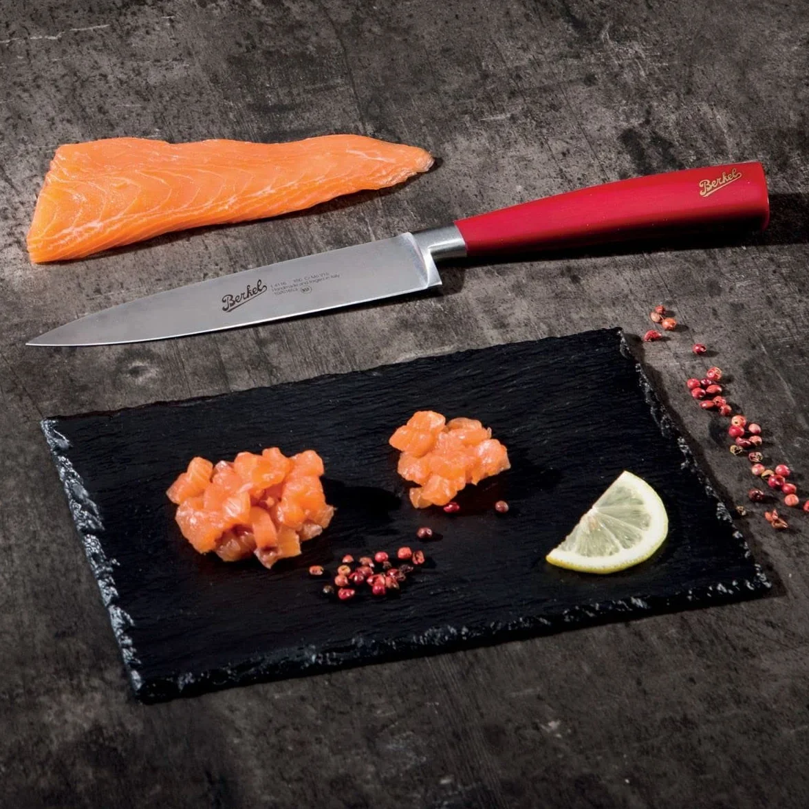 Elegance Coltello filetto 21 cm Rosso