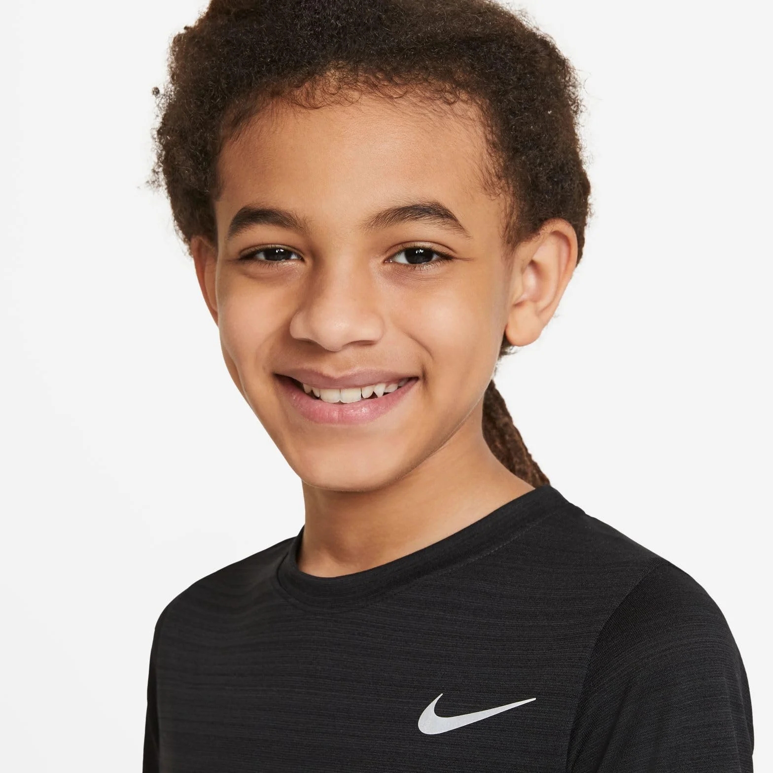 Nike B Nk DF SS Miler Top Top Bambini e Ragazzi