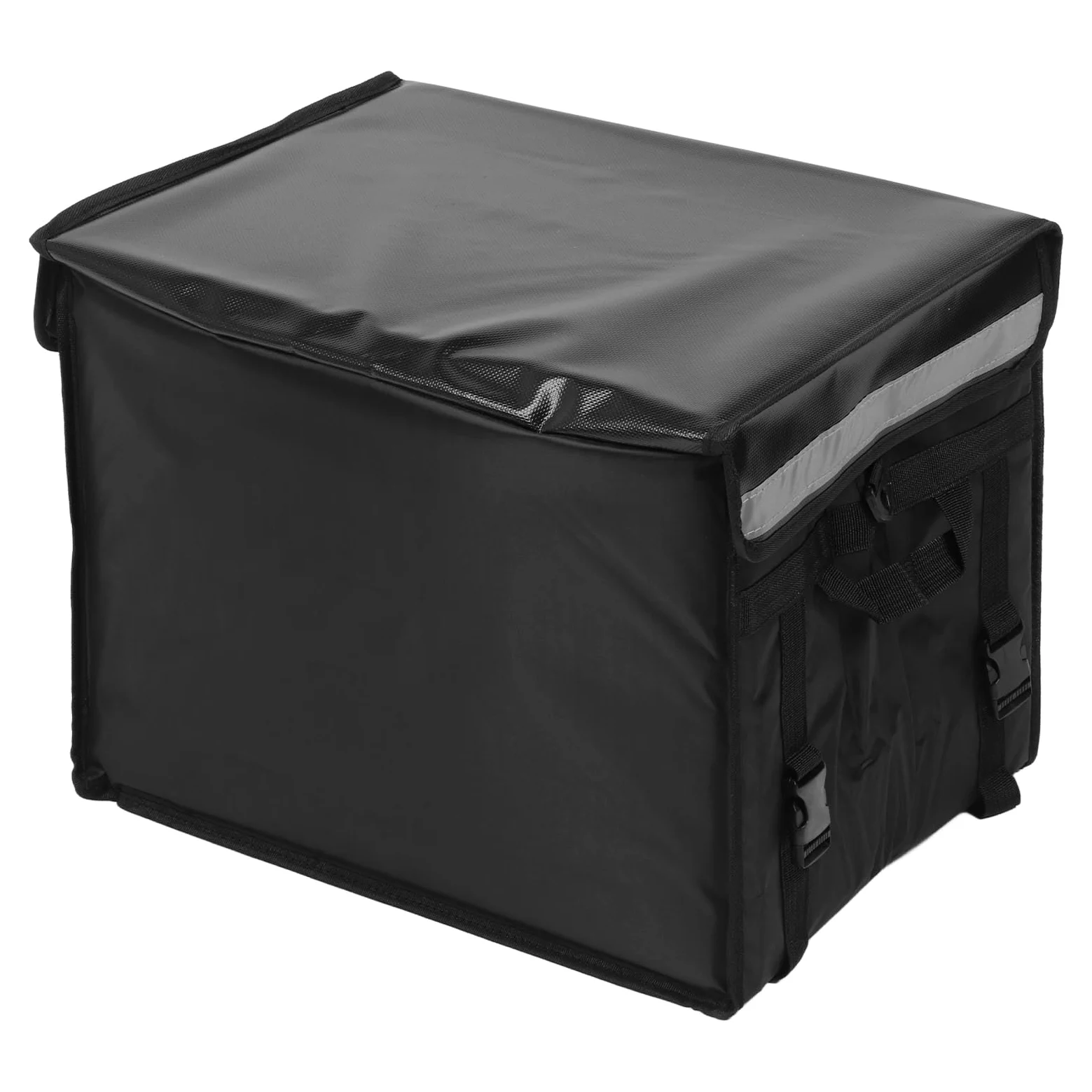 Domary Borsa Termica per la Consegna degli Alimenti Borsa per la Spesa Isolata di Grande capacità con Cerniera Superiore Il Servizio di Consegna Pasti Caldi e, Viagg