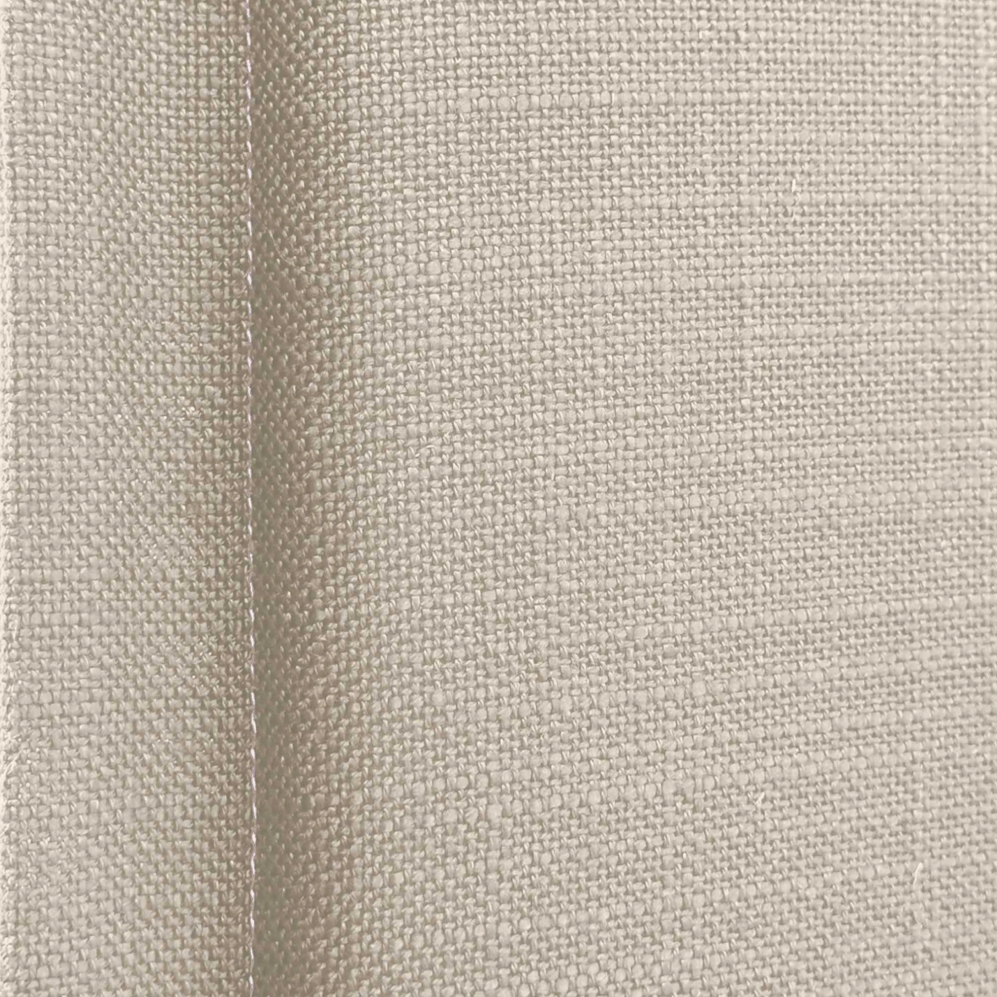 DHOME Testiera in lino naturale con bordo della testiera imbottito Letto moderno TOP TRENDING (Beige, 160cm (Letto 150/160))
