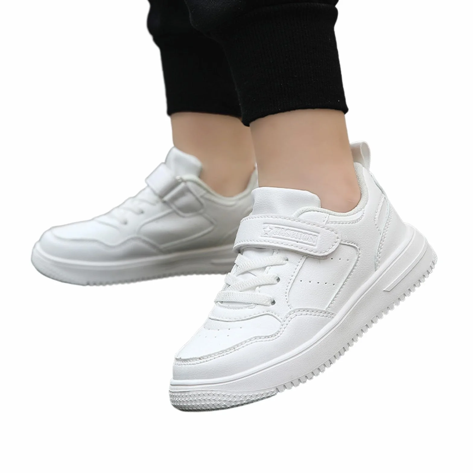 Scarpe Ragazzo Scarpe Basket Bambino Ginnastica Bambini Sportive Bimba Running Uomo Sneakers Donna Calcio Senza Lacci Ragazza 37 Nere Da Bambina Autunno Corsa Quotidiano Invernali Con Strappo 28 35