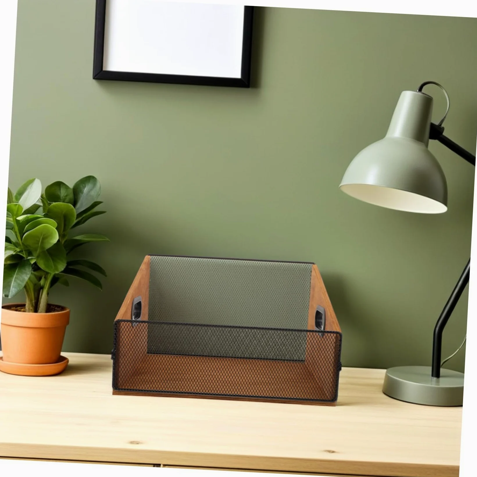 Scatola Porta Dischi in Legno con Manici Ergonomici Organizer per Vinili e Album Fotografici Cassa Rustica Robusta per Archivio Media e Libri