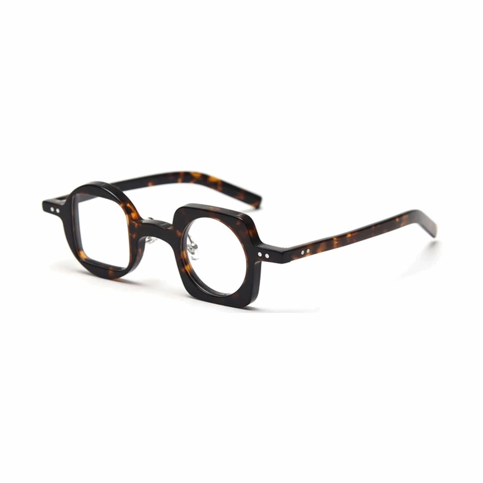 Occhiali da Lettura Montatura in Acetato Asimmetrica Unisex