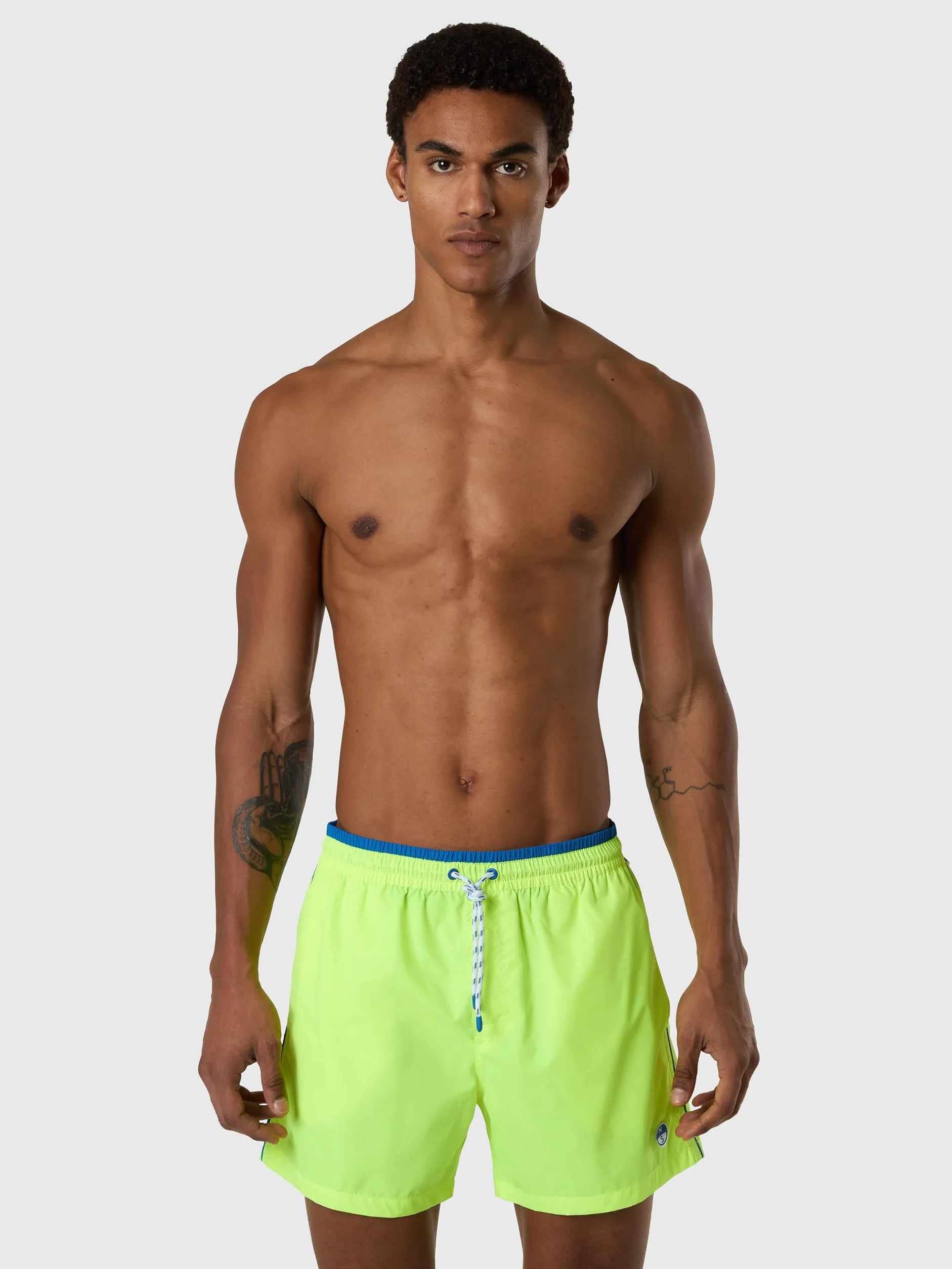 NORTH SAILS Boxer Mare Uomo in Tessuto Riciclato Stile Volley