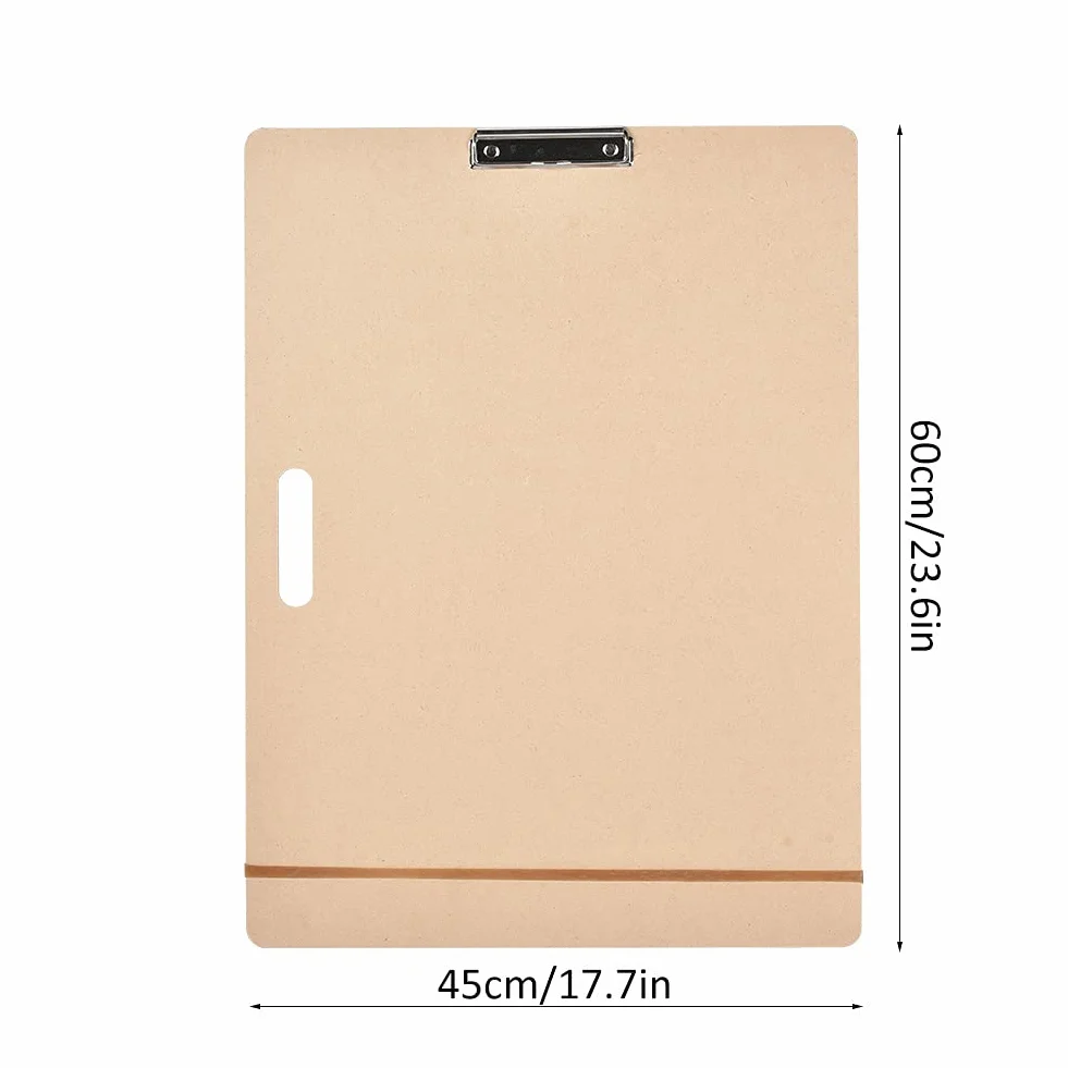 Tavola da Disegno in Legno 8K 45x60 cm A2 Portatile per Schizzo e Pittura