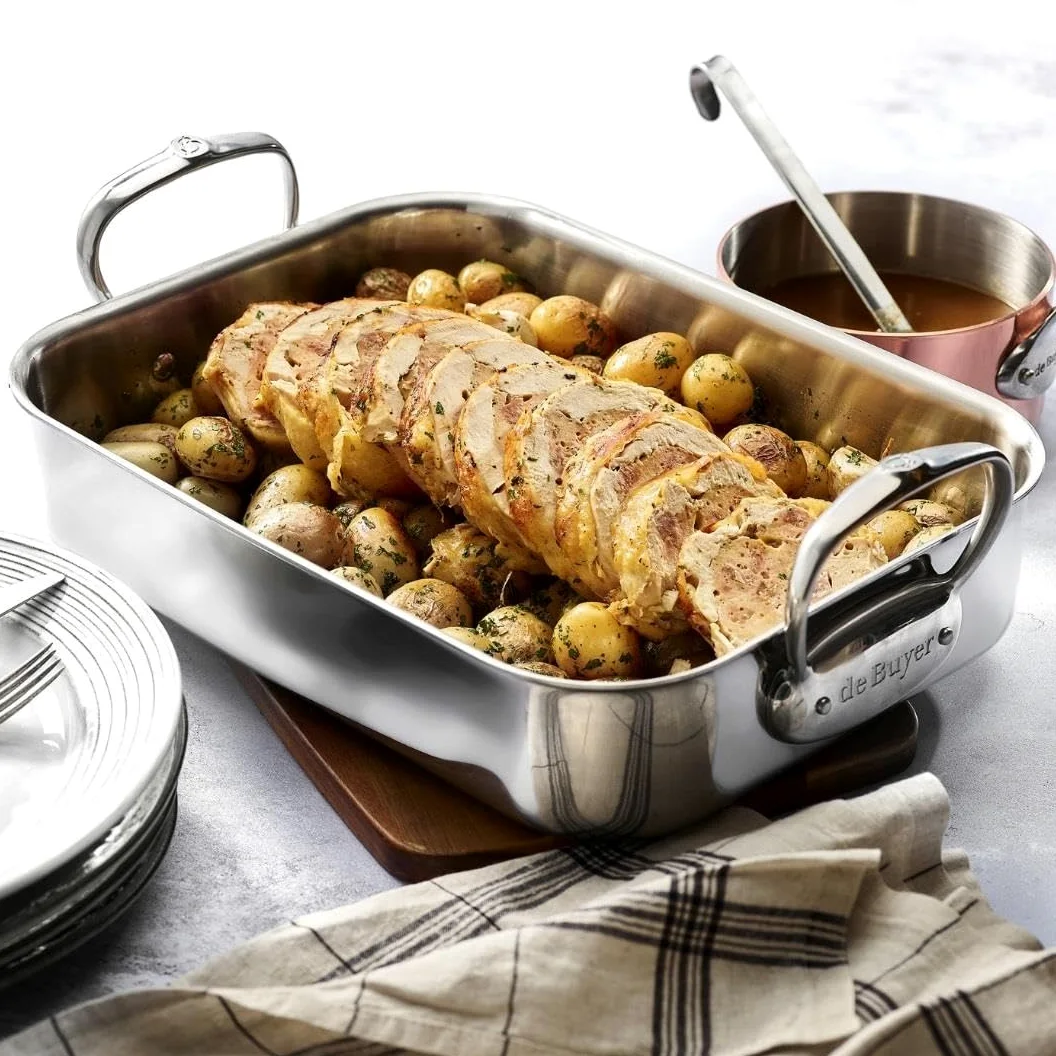 DE BUYER Affinity Casserole Stainless Steel 35X25 CM
