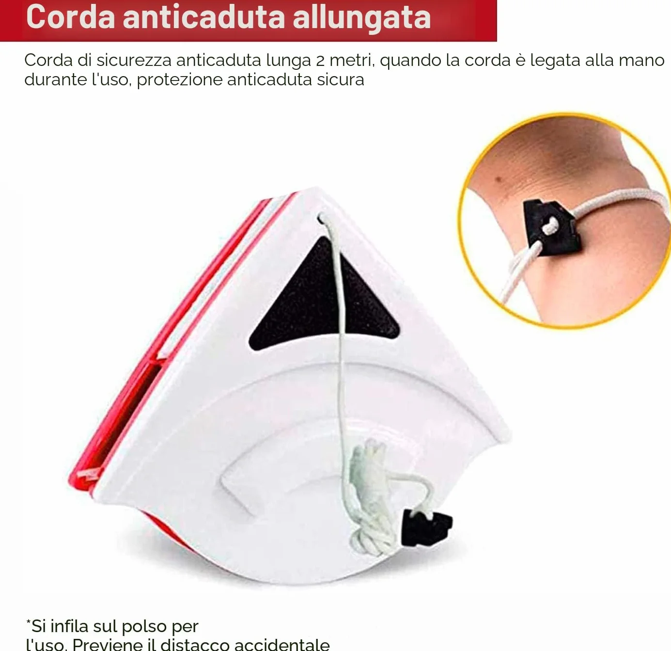 Edihome Lavavetri Magnetico Doppio Lato per Finestre 15-24 mm, Professionale, 22 Pezzi