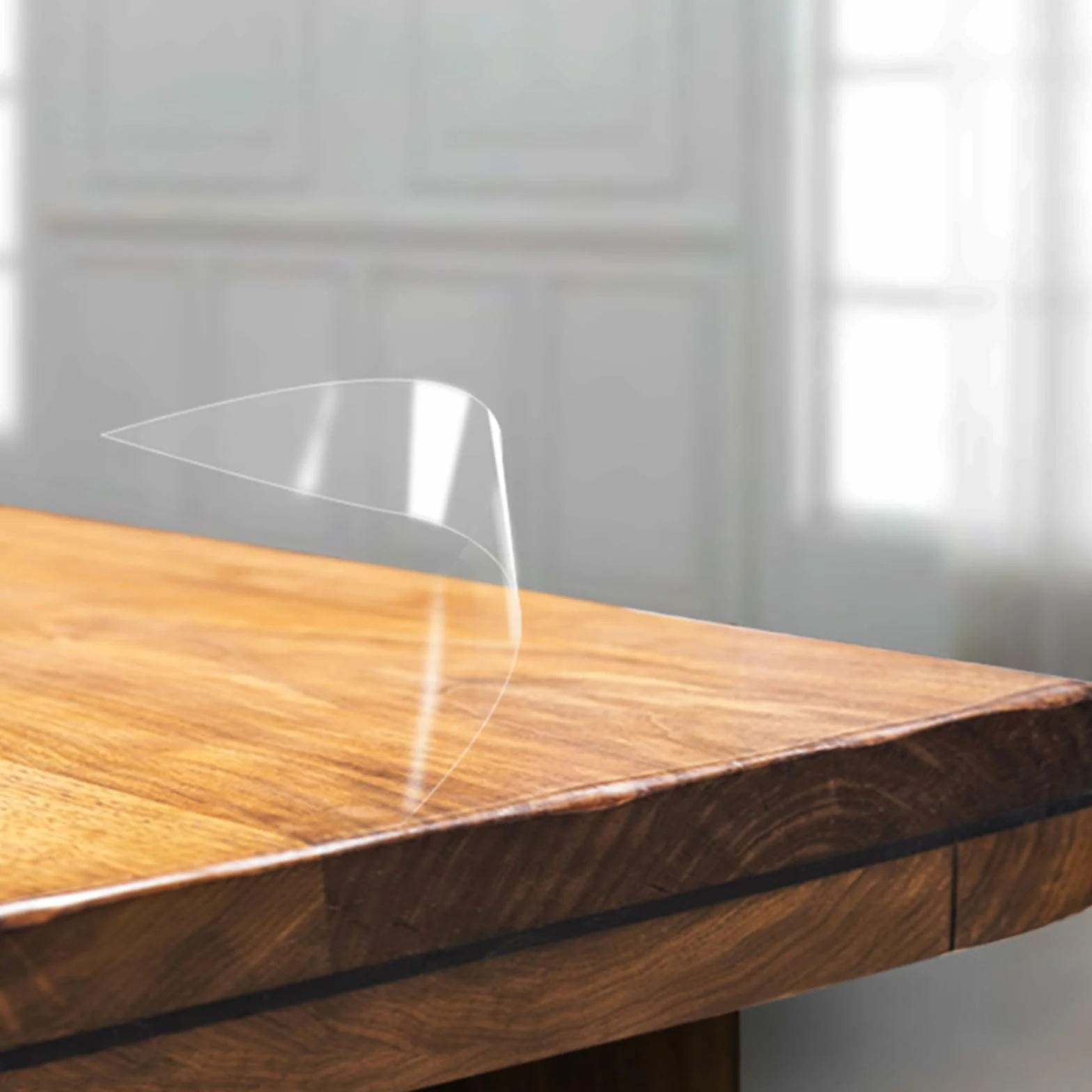 Pellicola Trasparente Adesiva per Mobili 30x300cm, Vinile Impermeabile
