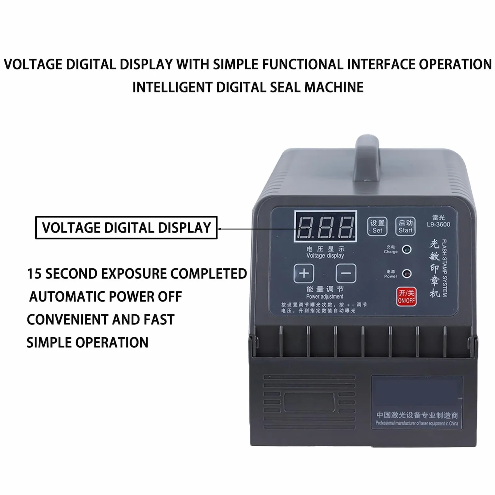 Macchina per Incisione Automatica Intelligente Completamente Touch Screen, Macchina per Realizzare Ritratti con timbri Glitter, Timbro Glitter per Realizzazione timbri