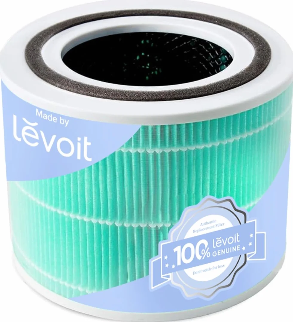 LEVOIT Filtro di ricambio per Core 300S, 3 in 1 HEPA, Carbone Attivo ad Alta Efficienza, Core 300-RF-TX, Verde