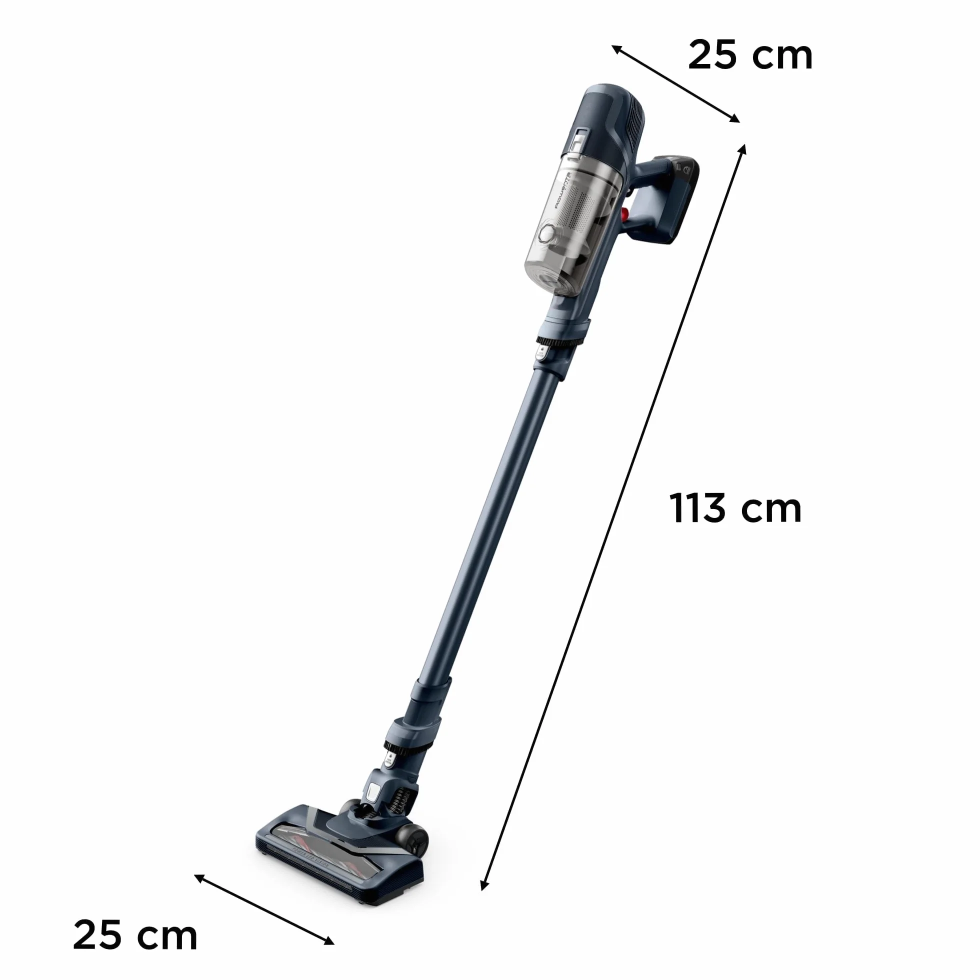 Rowenta X-Pert 6.60 Allergy Aspirapolvere Senza Fili 100 W 0,55 L 45 Min Blu Metallizzato